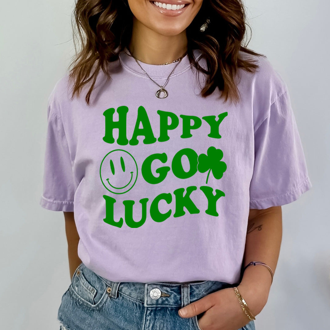 Happy Go Lucky - Bella canvas