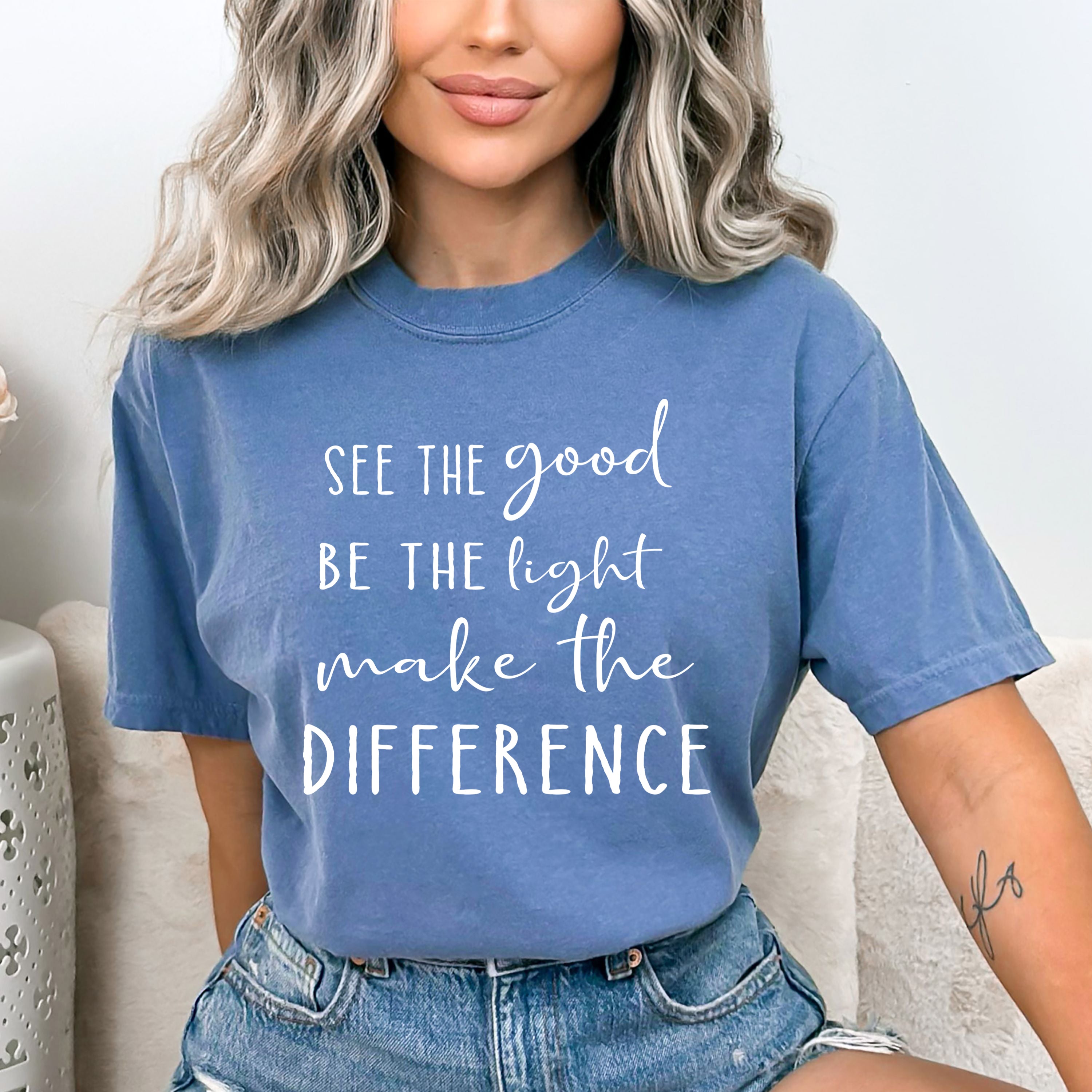 "See The Good, Be The Light" - Bella Canvas T-Shirt