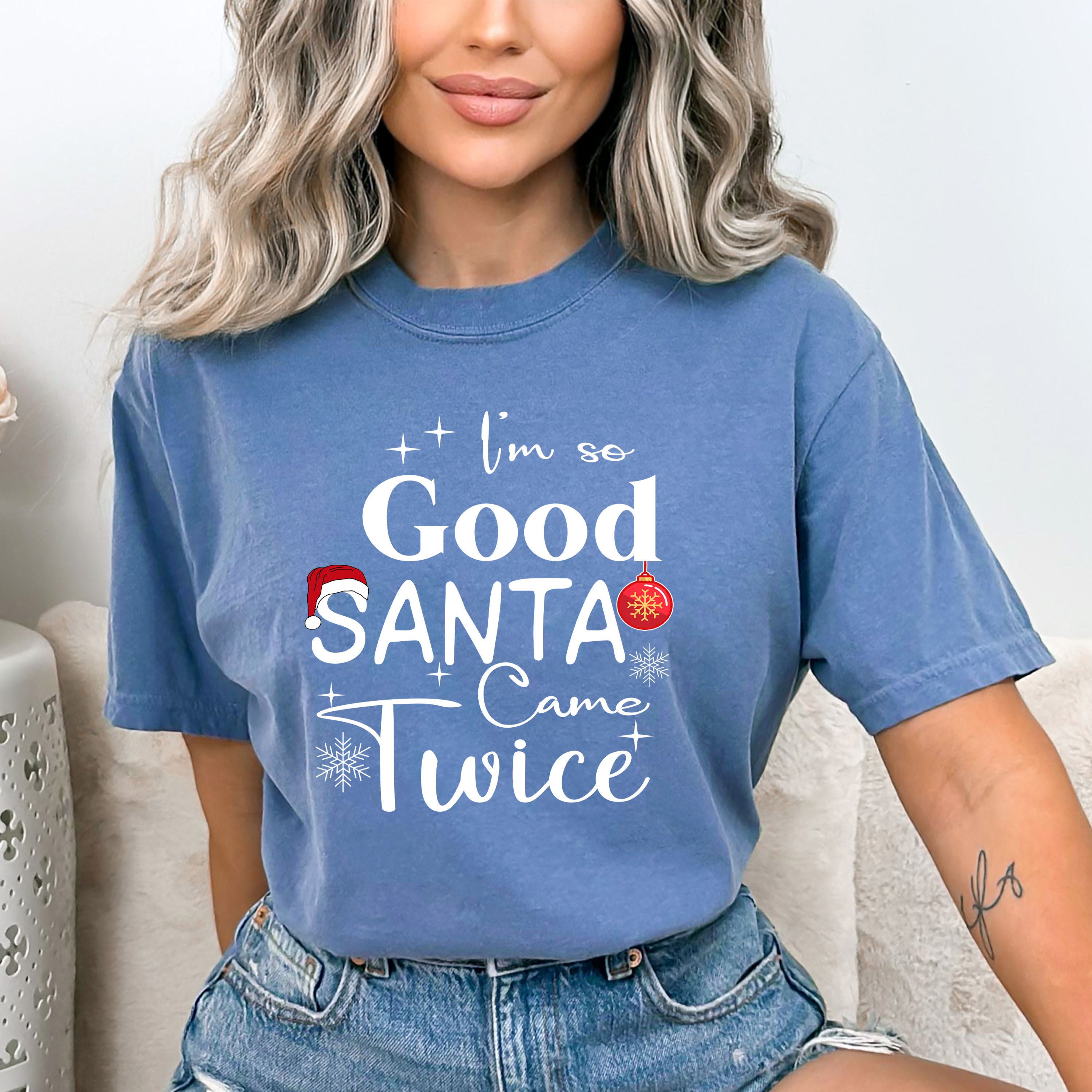 I'm So Good Santa - Bella canvas