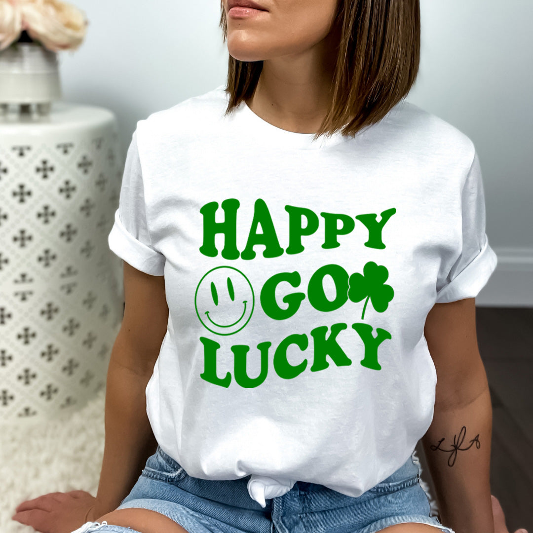 Happy Go Lucky - Bella canvas