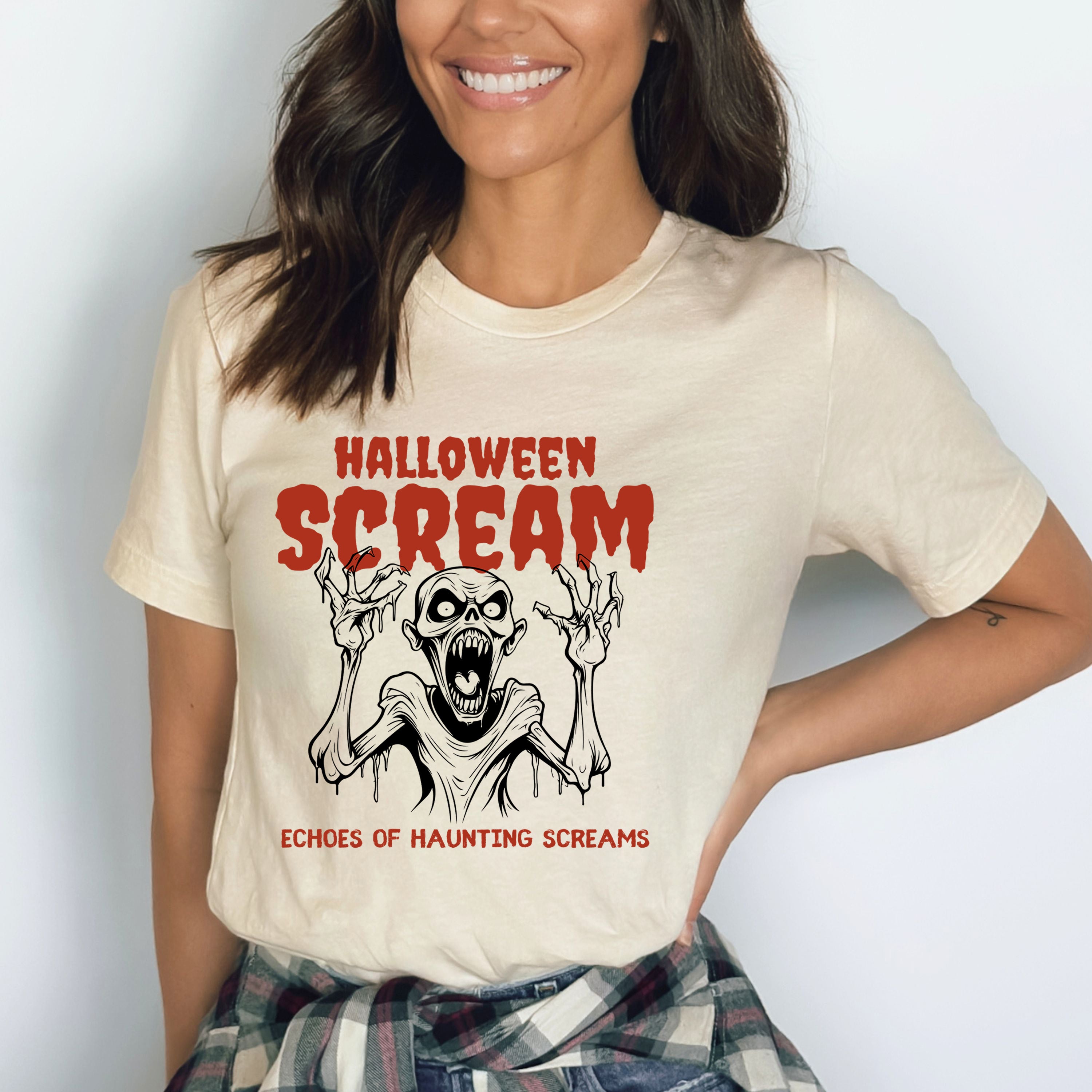 Halloween Scream - Bella Canvas