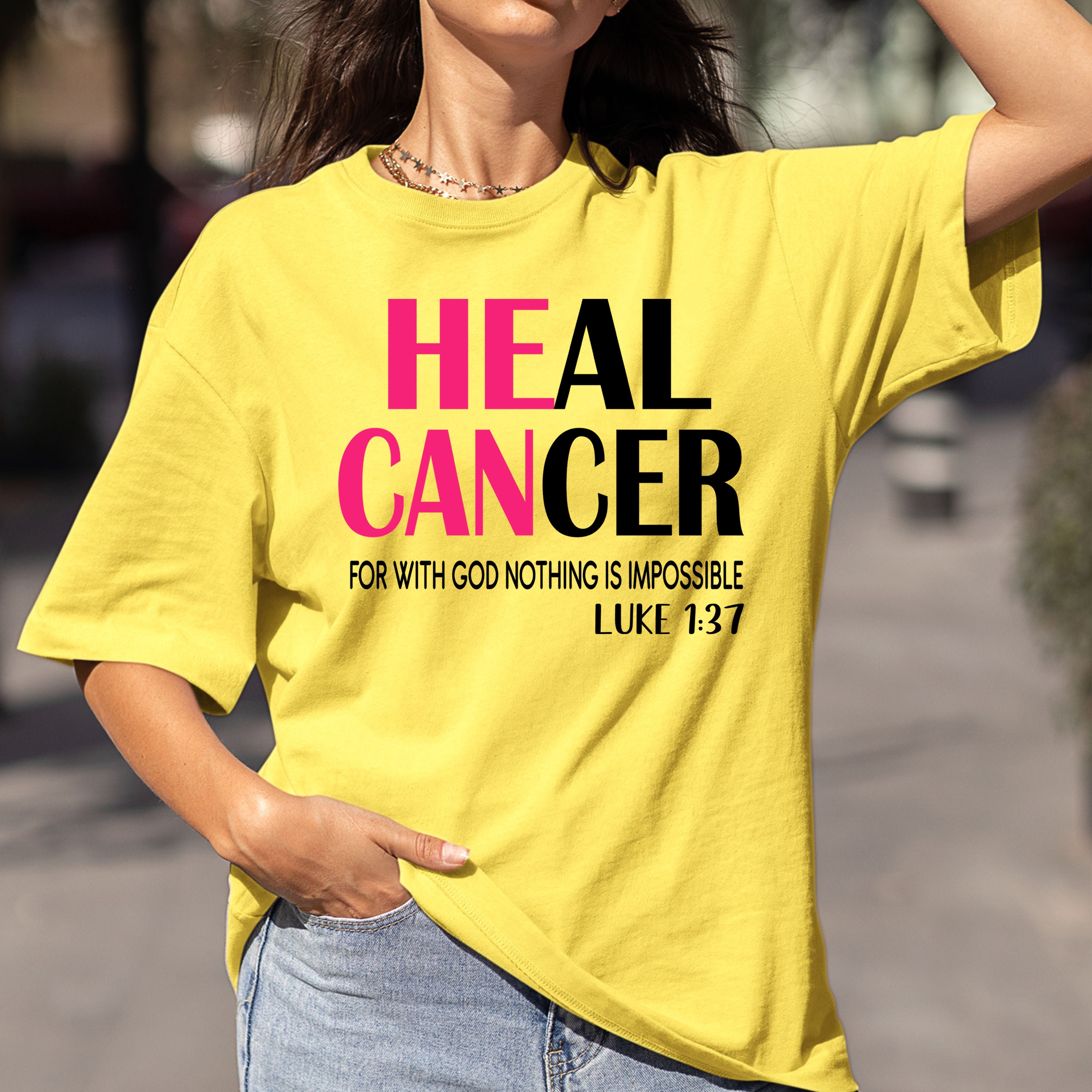 Heal Cancer - Bella Canvas