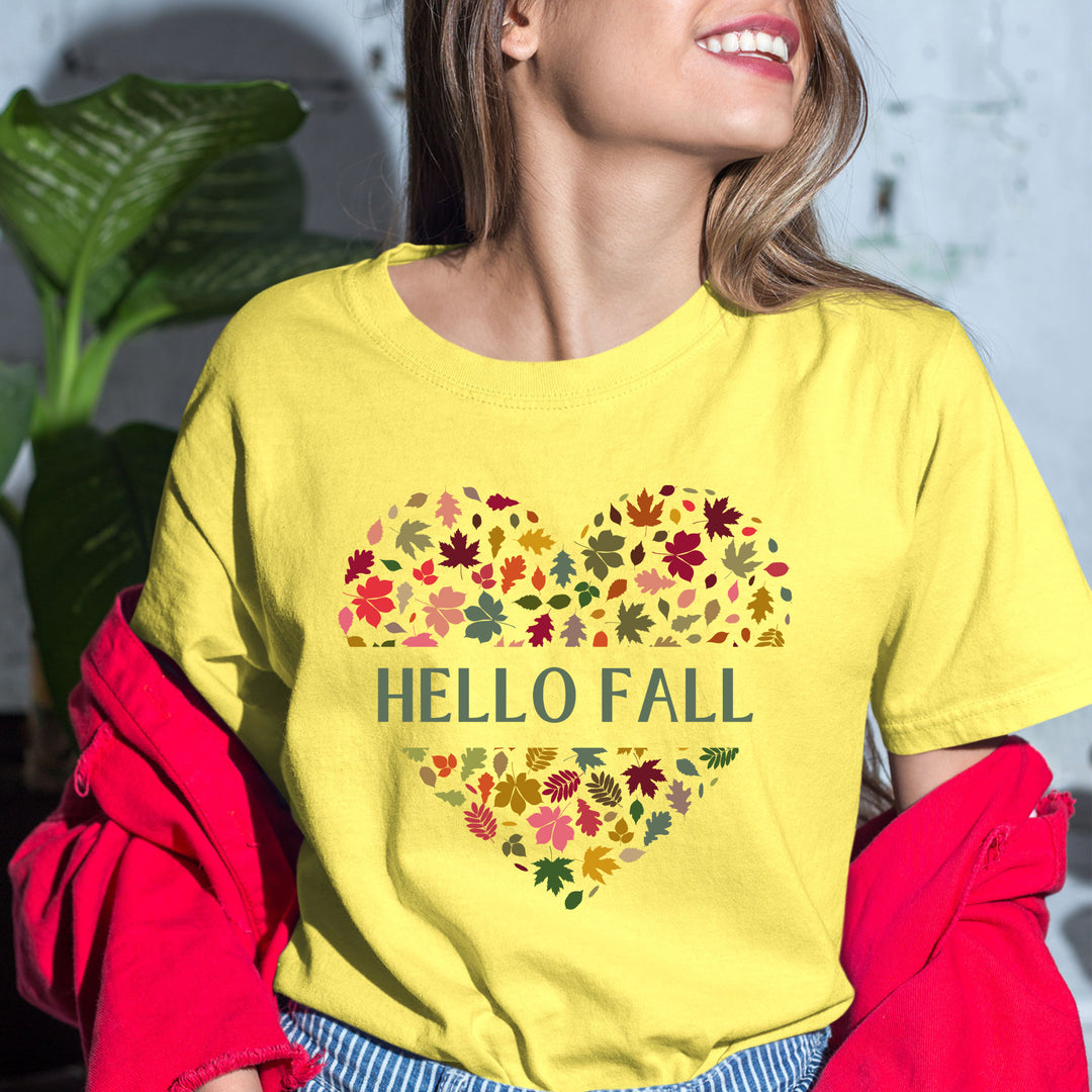 Hello Fall - Bella Canvas
