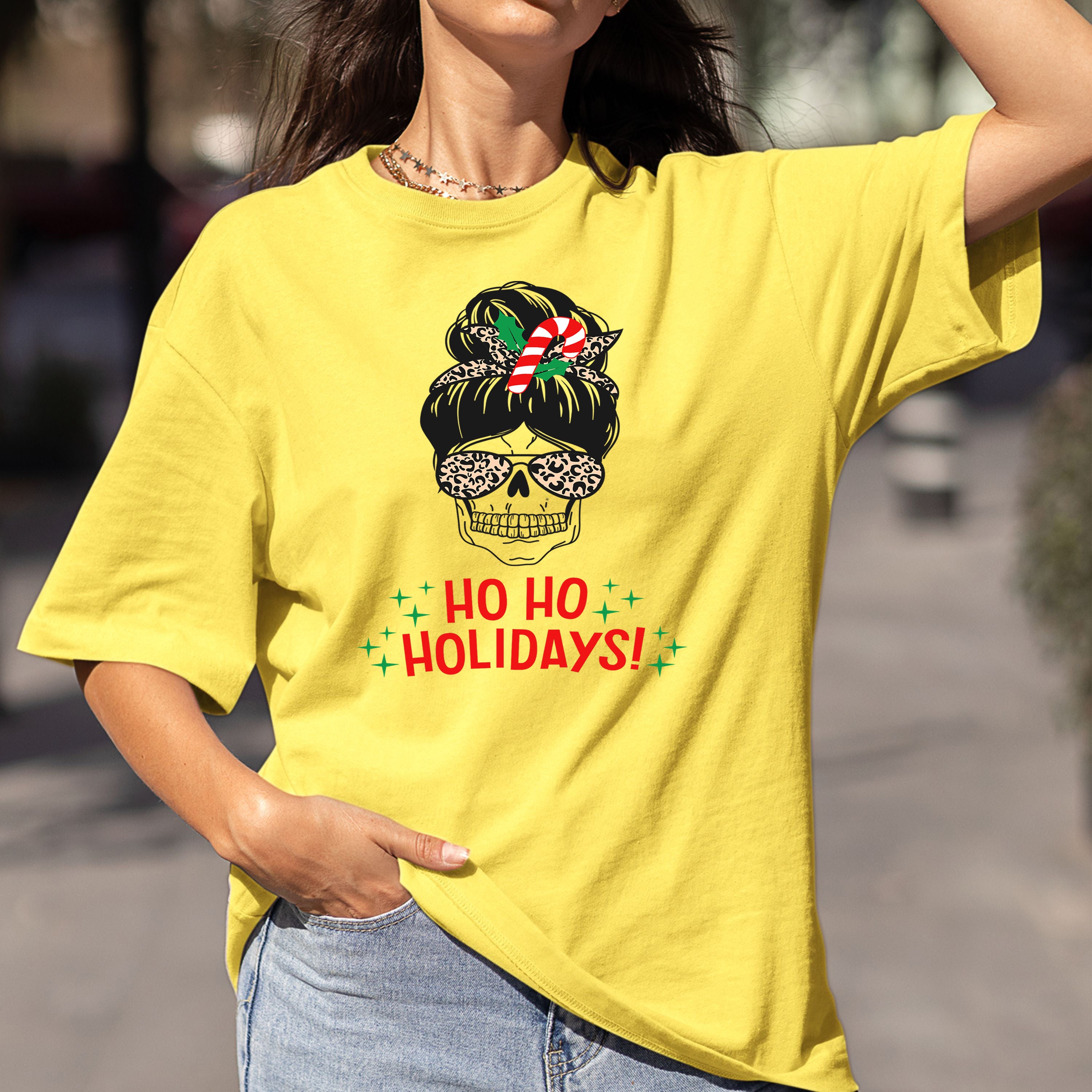 Ho Ho Holiday - Bella Canvas