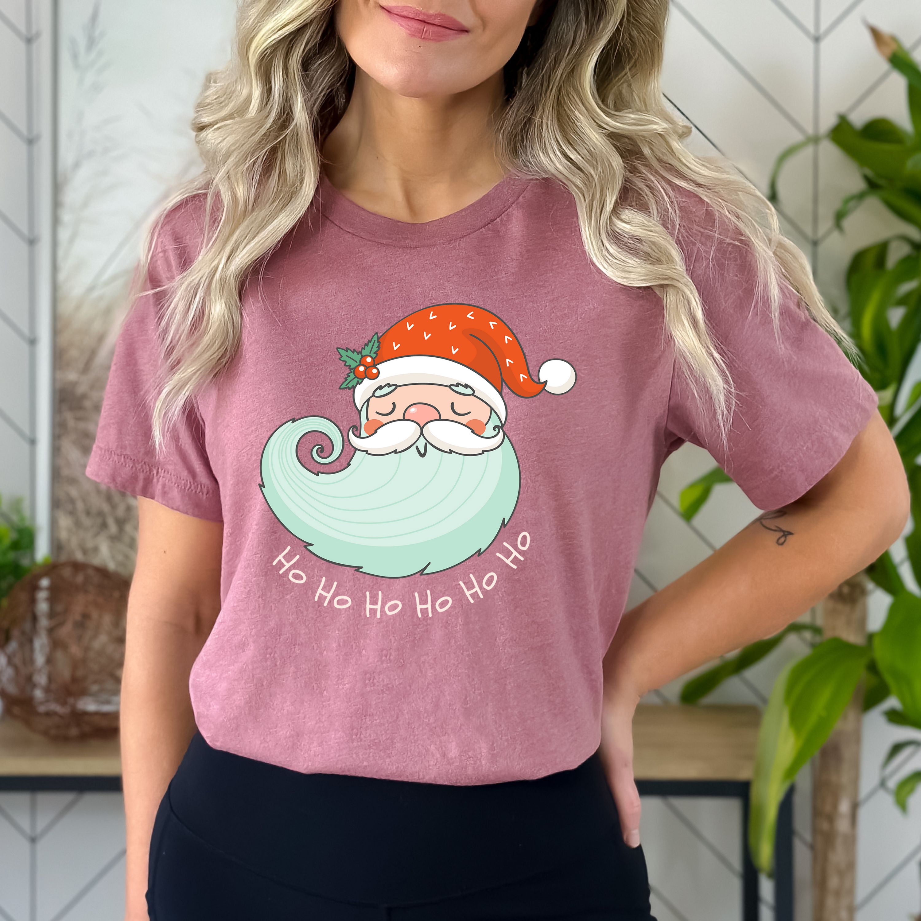 Ho Ho Santa - Bella Canvas