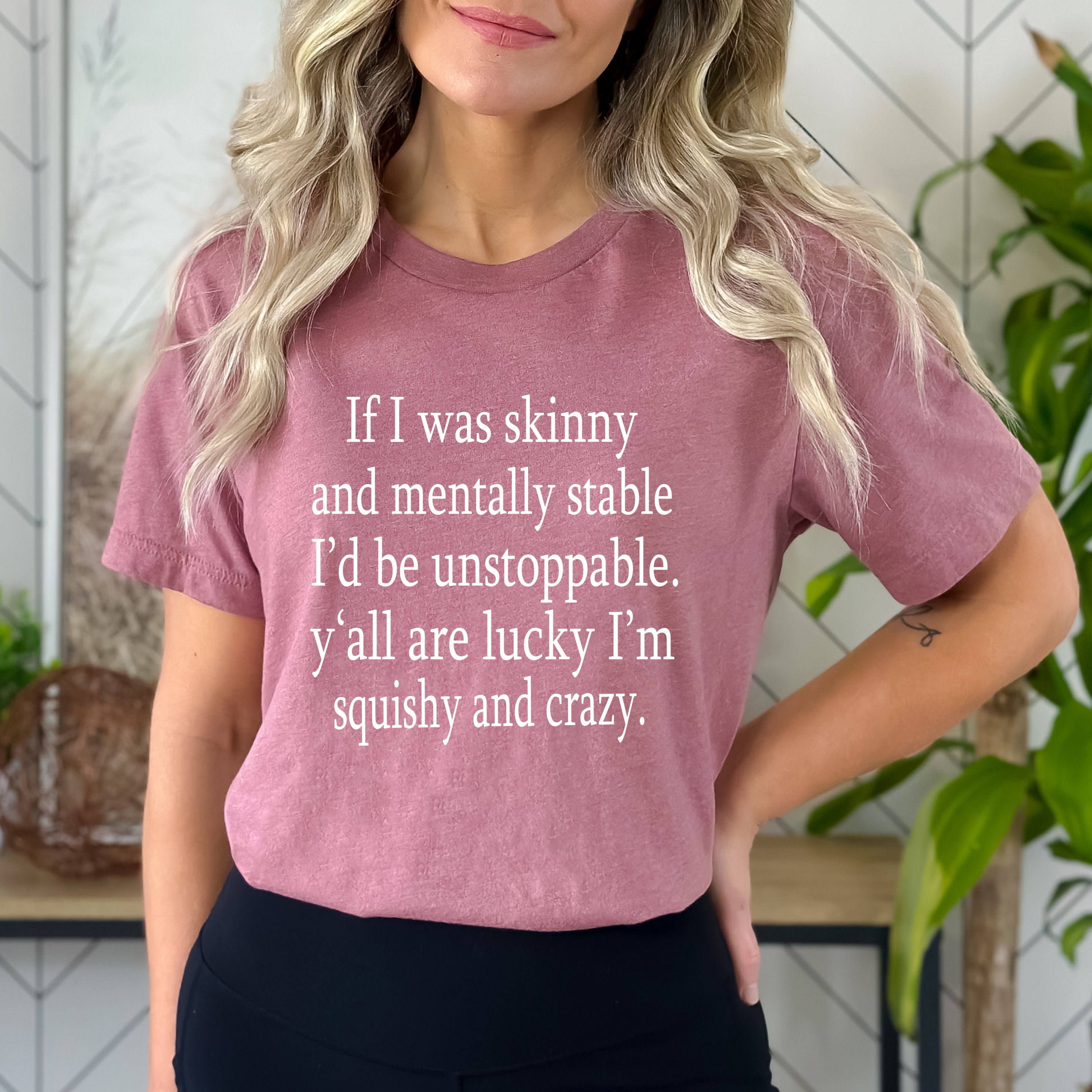 I'm Squishy and crazy - Bella Canvas T-Shirt