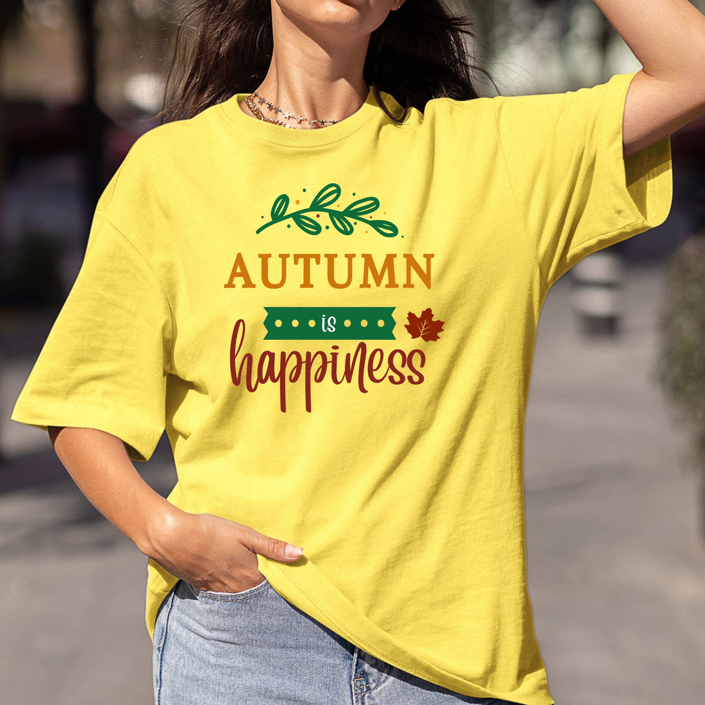 Autumn Is Happiness - Bella canvas