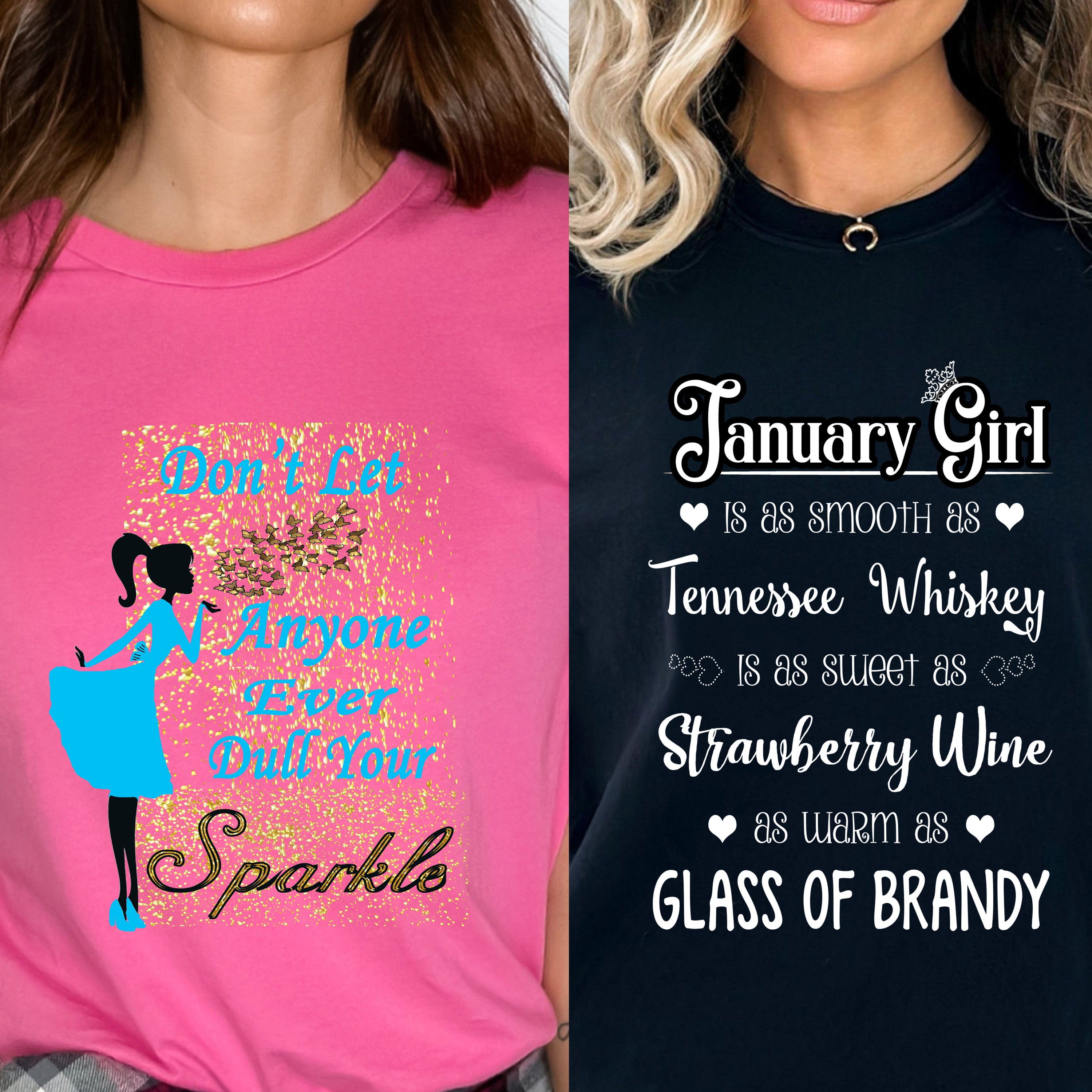 "January -Whiskey & Sparkle -Pack of 2"