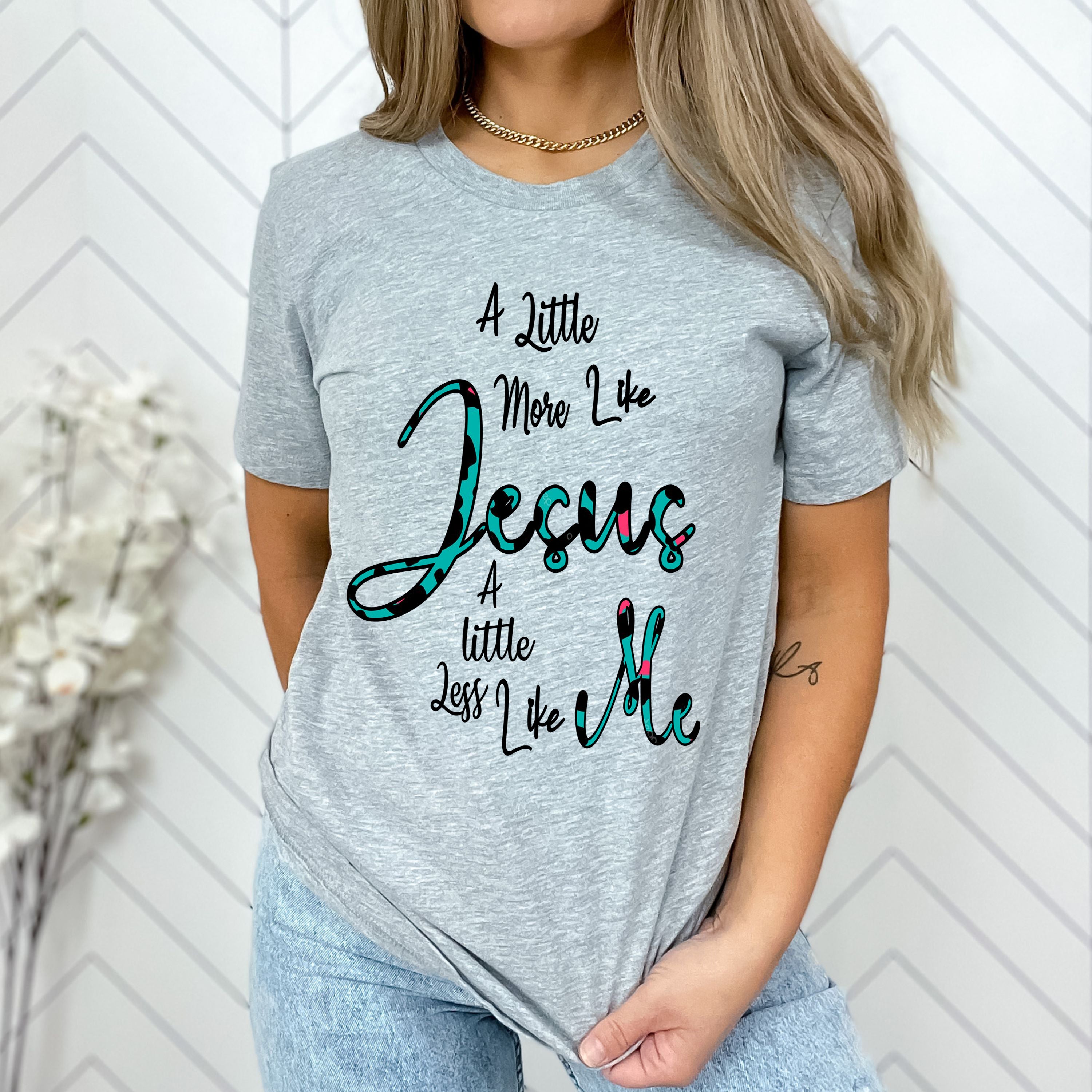 "A Little more like Jesus"