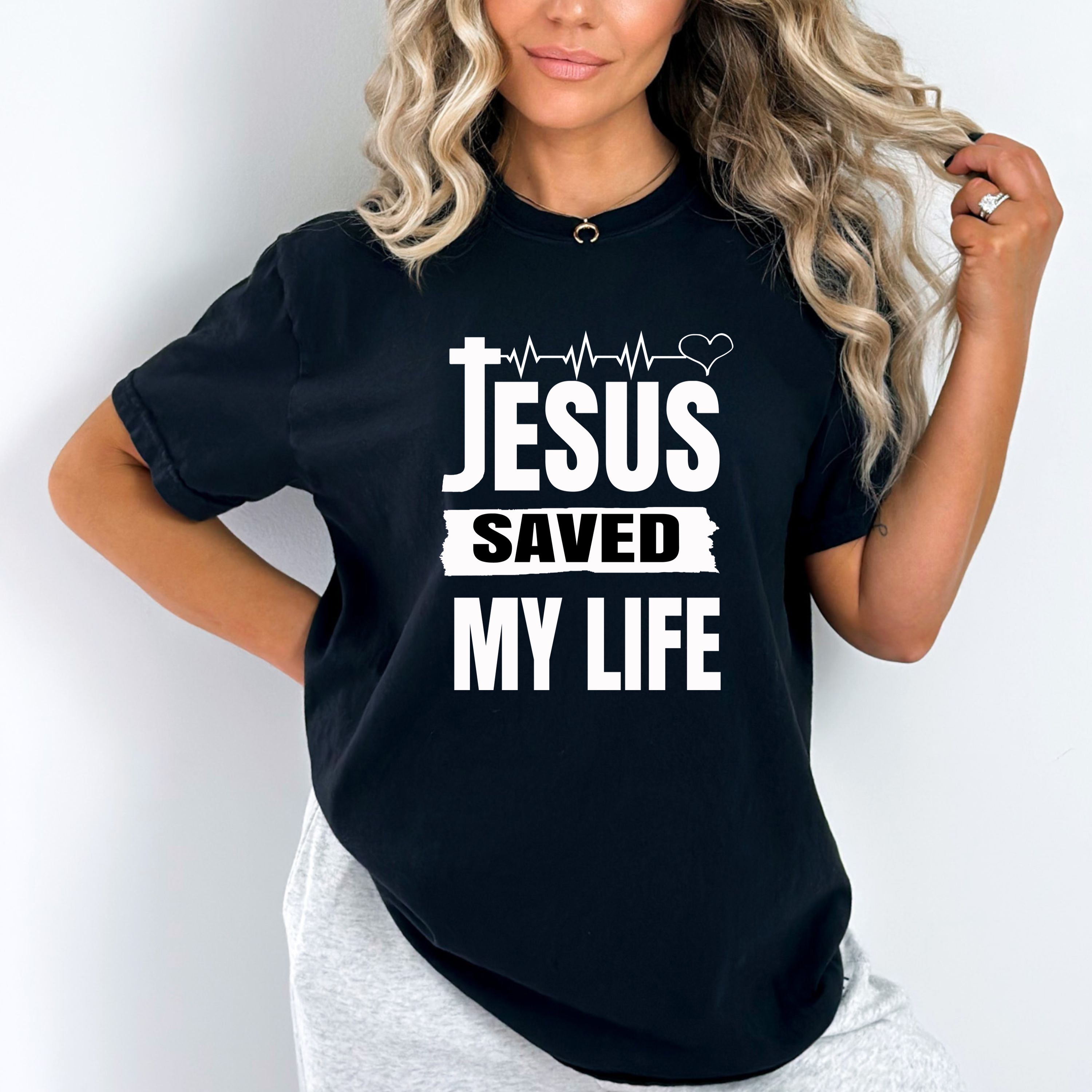 Jesus Saved My Life - Bella Canvas