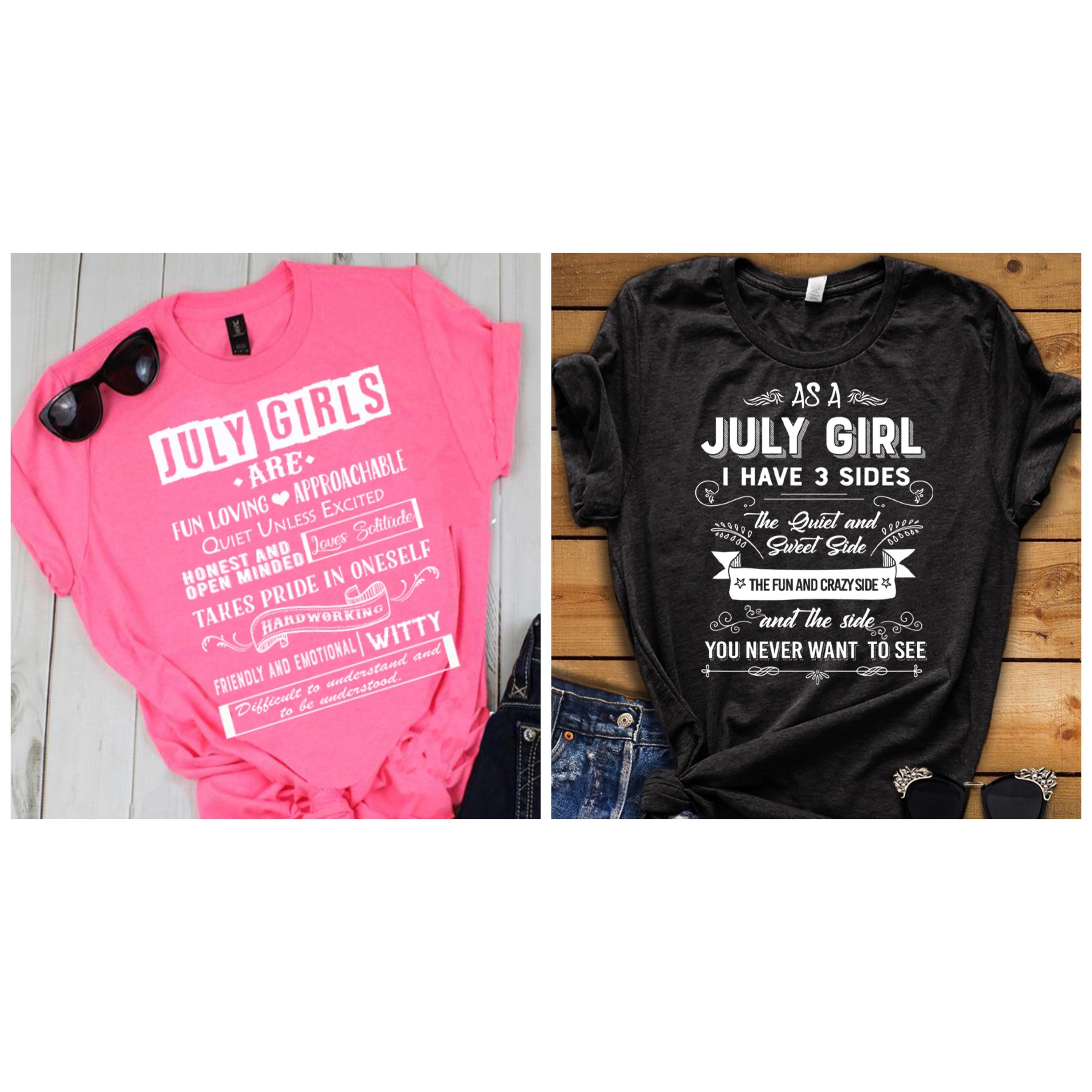 "July -Fun Loving And 3 Sides-Pack of 2"