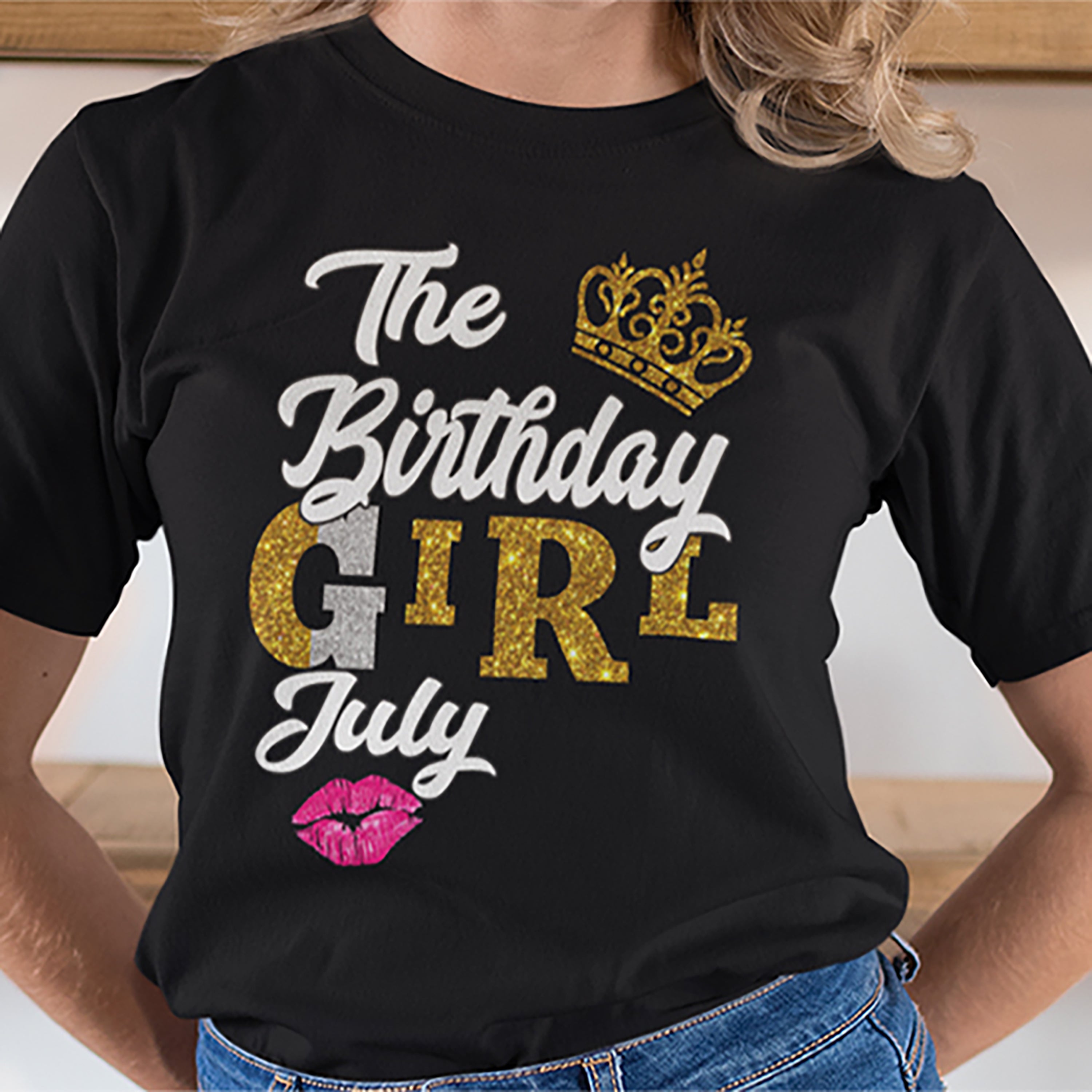 " The birthday girl july NEW "
