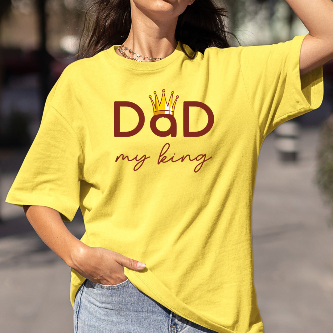 Dad my king - Bella Canvas
