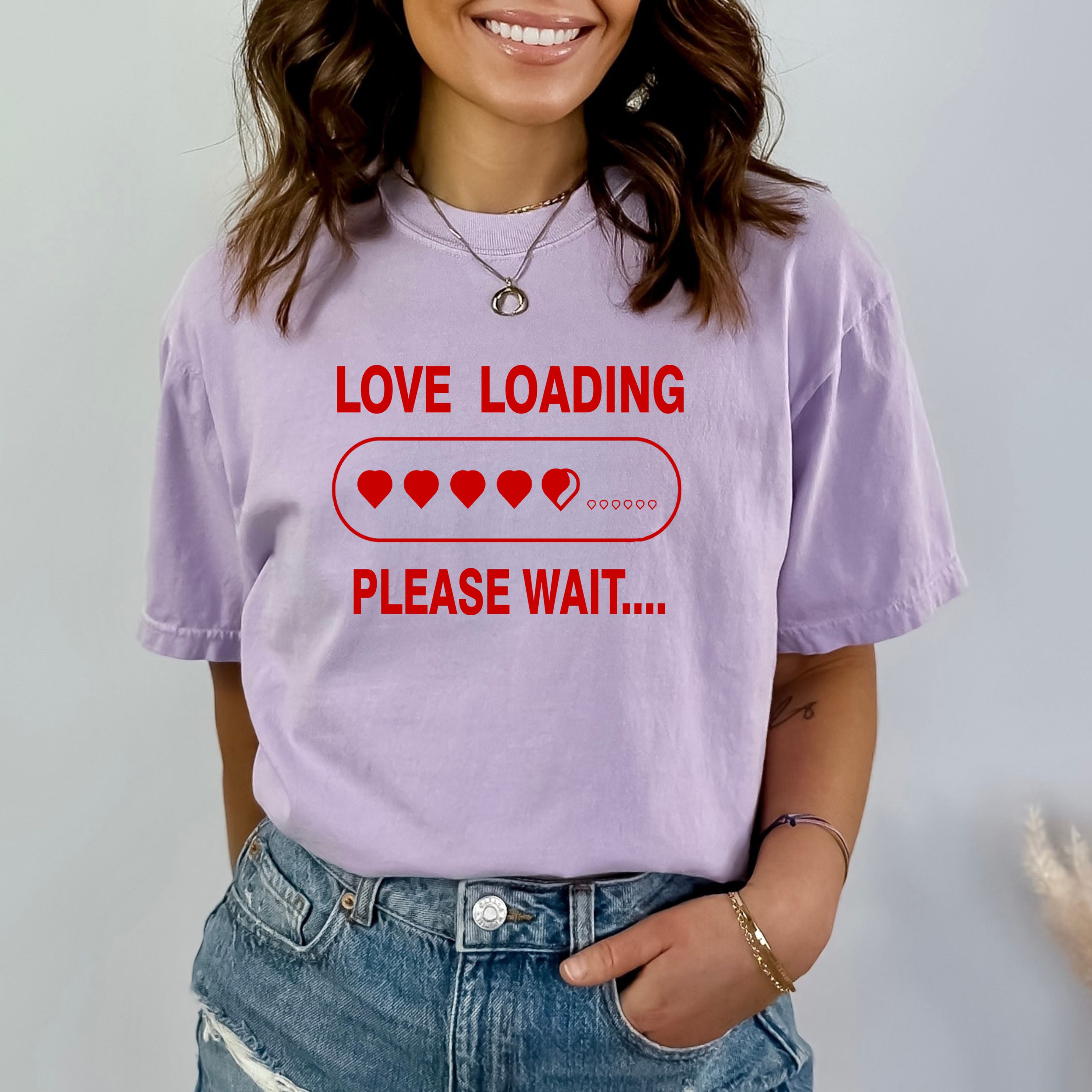 Love Loading Please Wait - Bella canvas