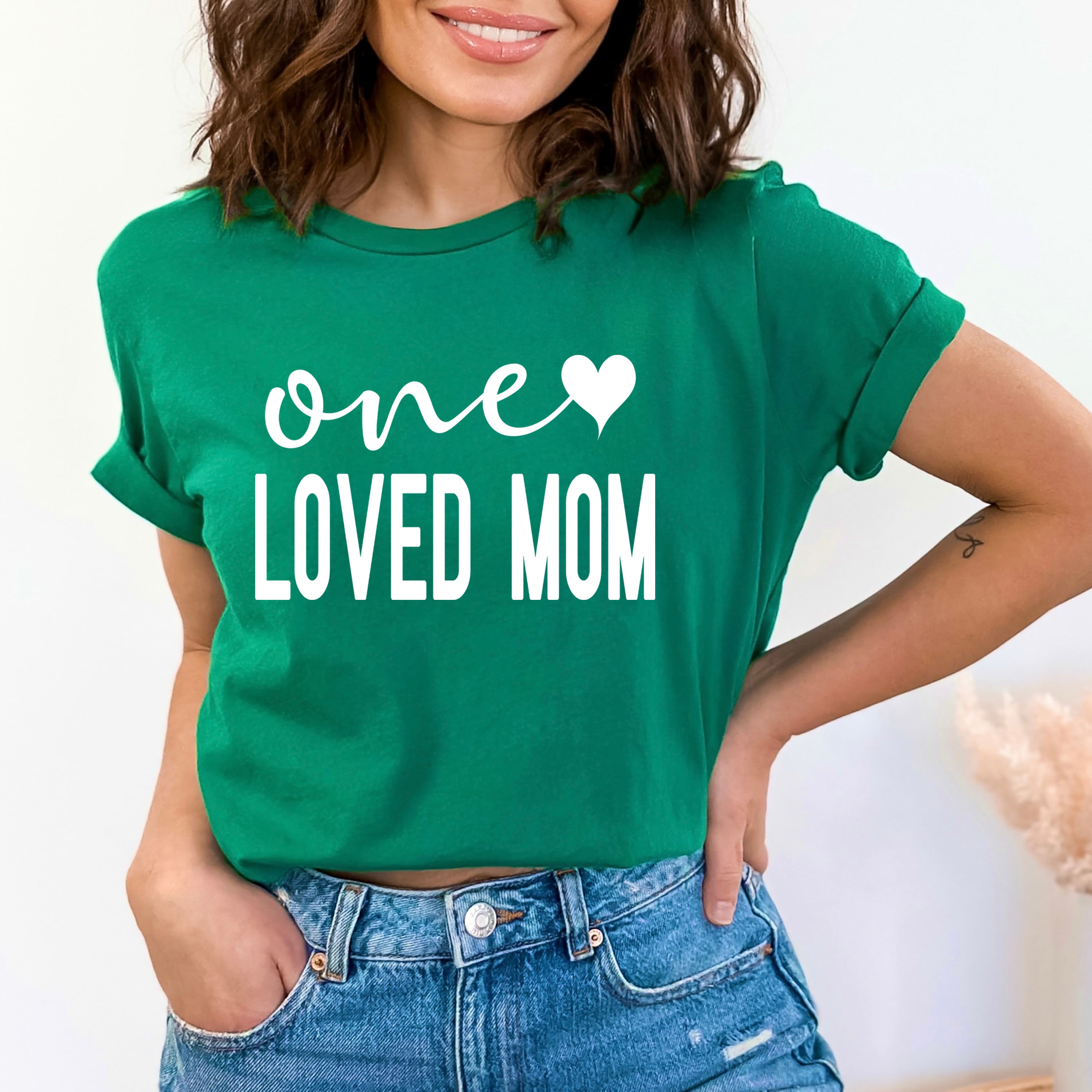 One Loved Mom - Bella canvas