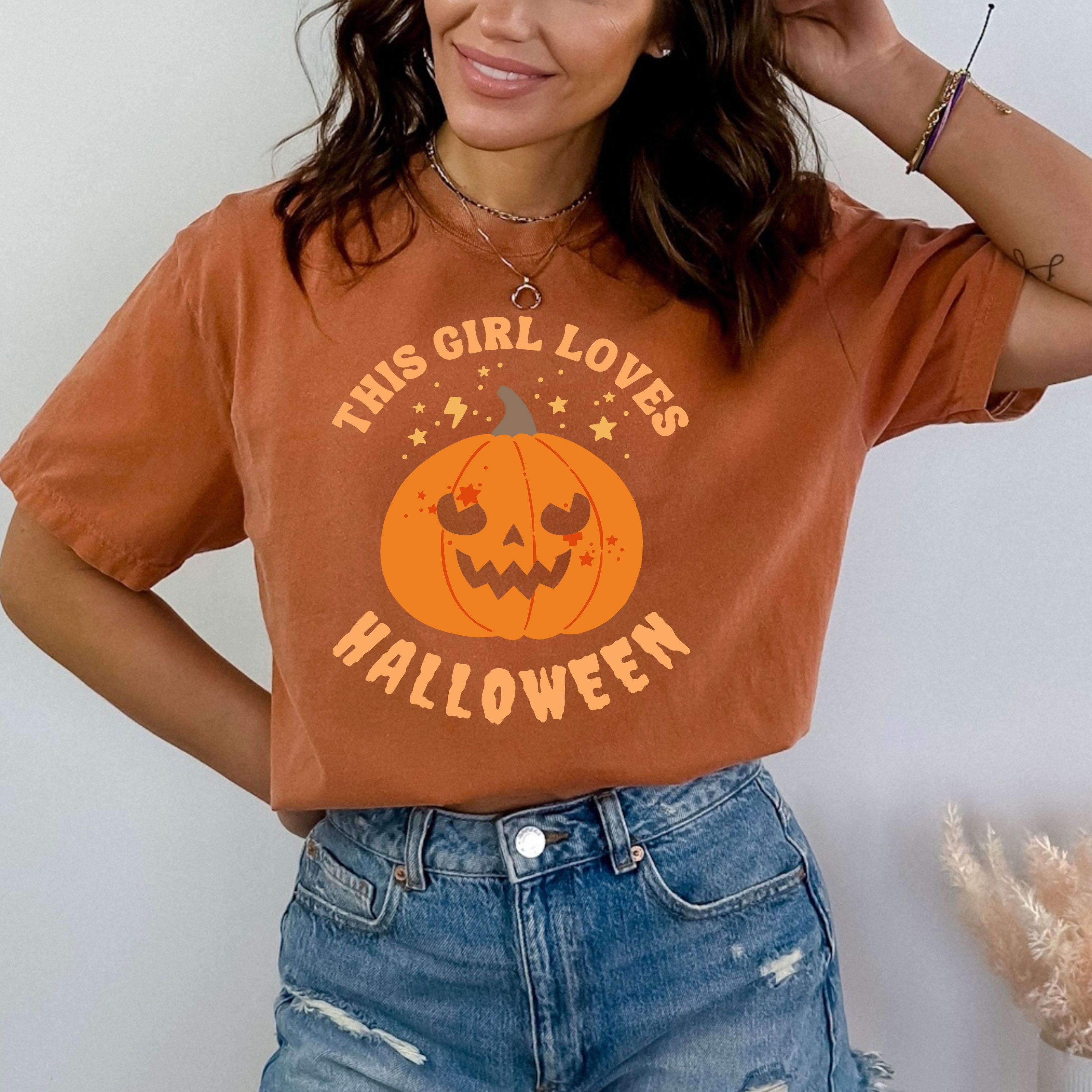 This Girl Loves Halloween - Bella Canvas