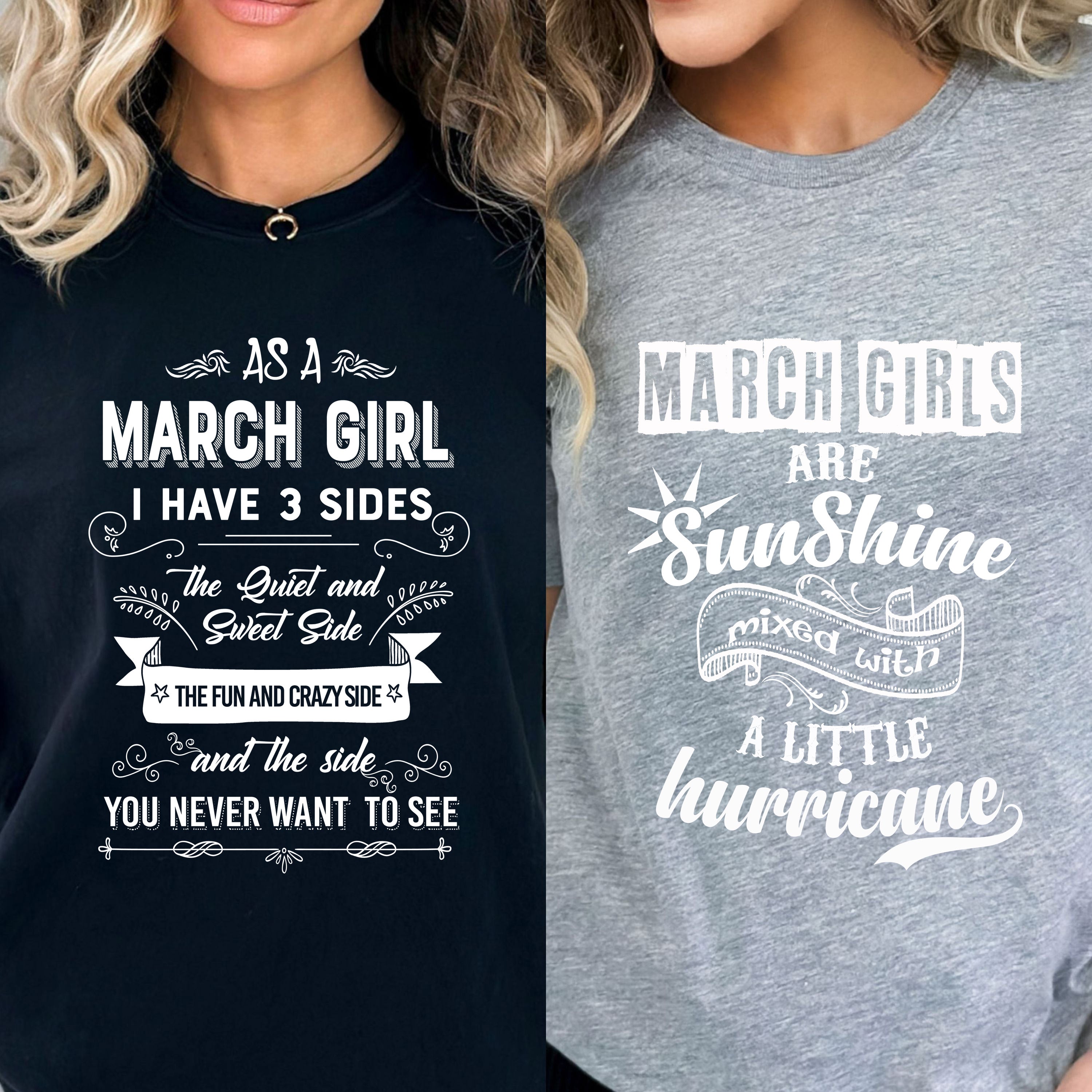 Premium "March -Sunshine & 3 Sides -Pack of 2". Ships in 24 hours.