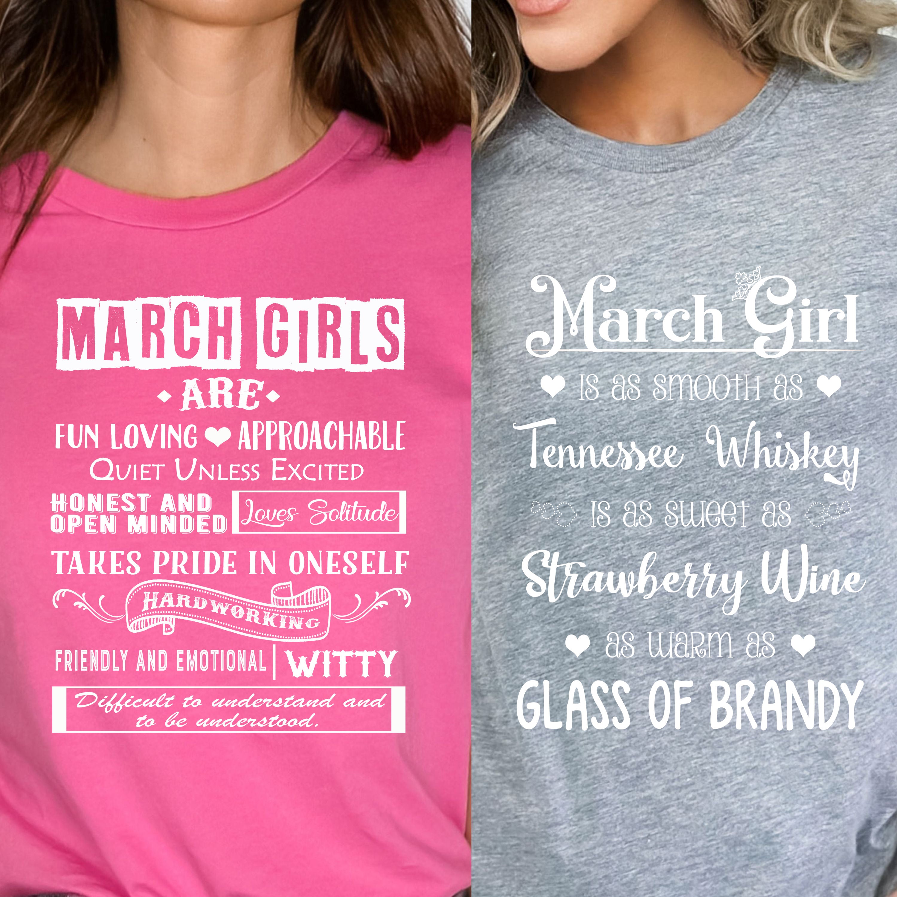 "March -Whiskey & Funloving -Pack of 2"