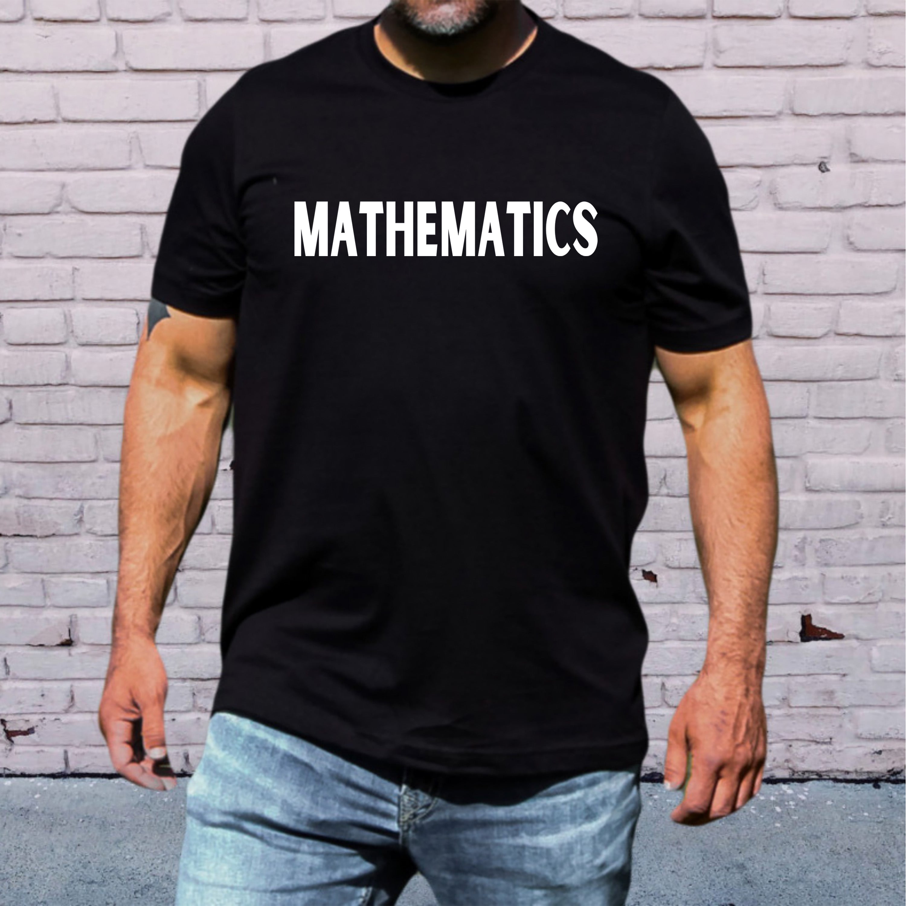Mathematics  - Men's Tee (Both Side Print)
