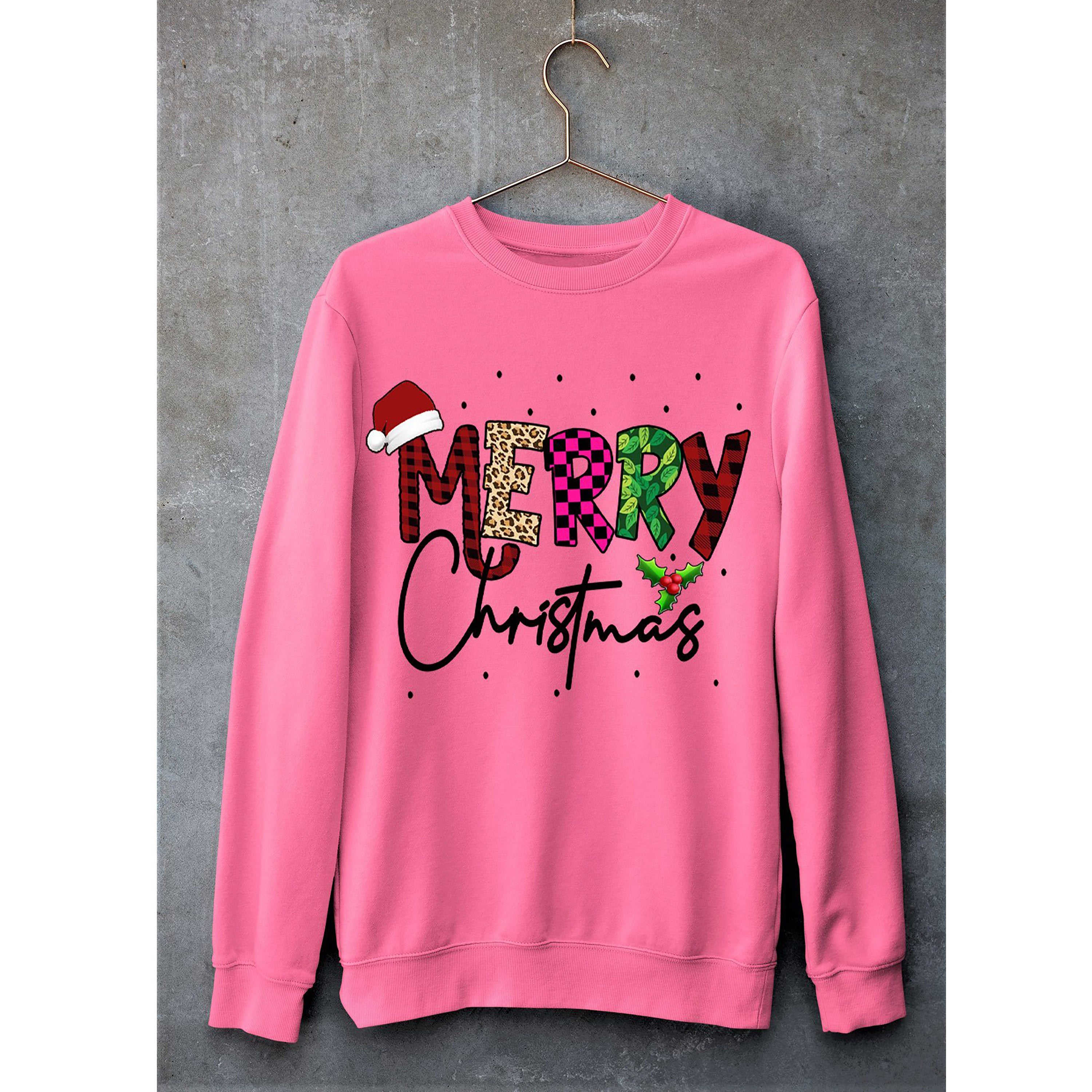 'MERRY CHRISTMAS''- Hoodie & Sweatshirt.