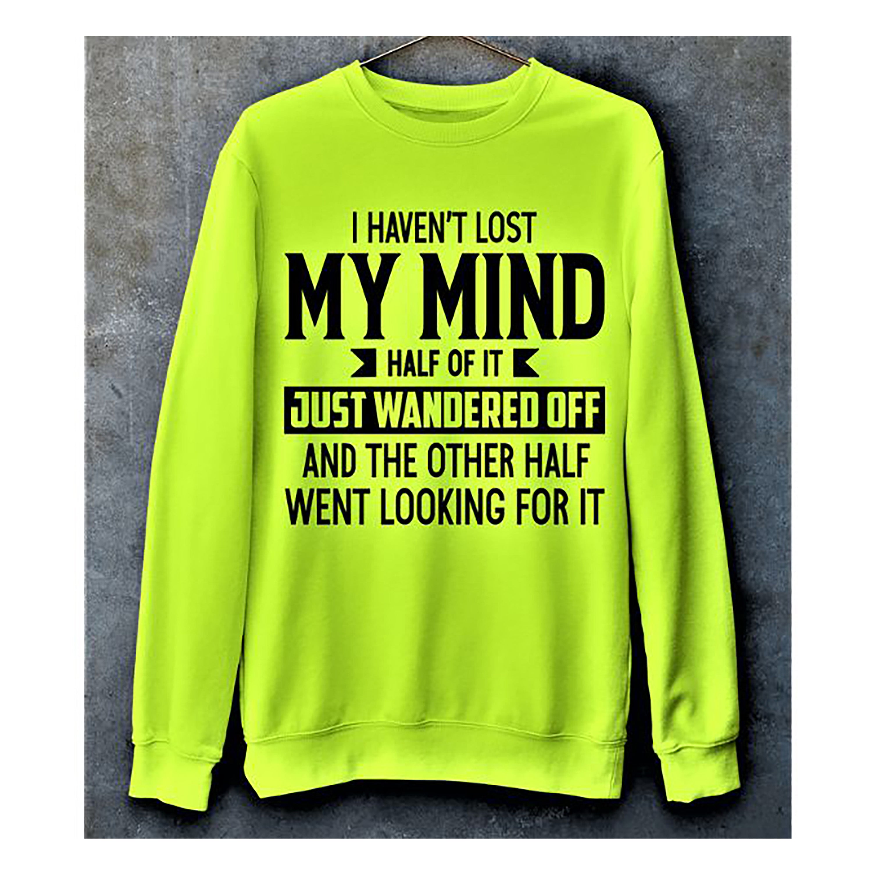 "I HAVEN'T LOST MY MIND"- Hoodie & Sweatshirt.