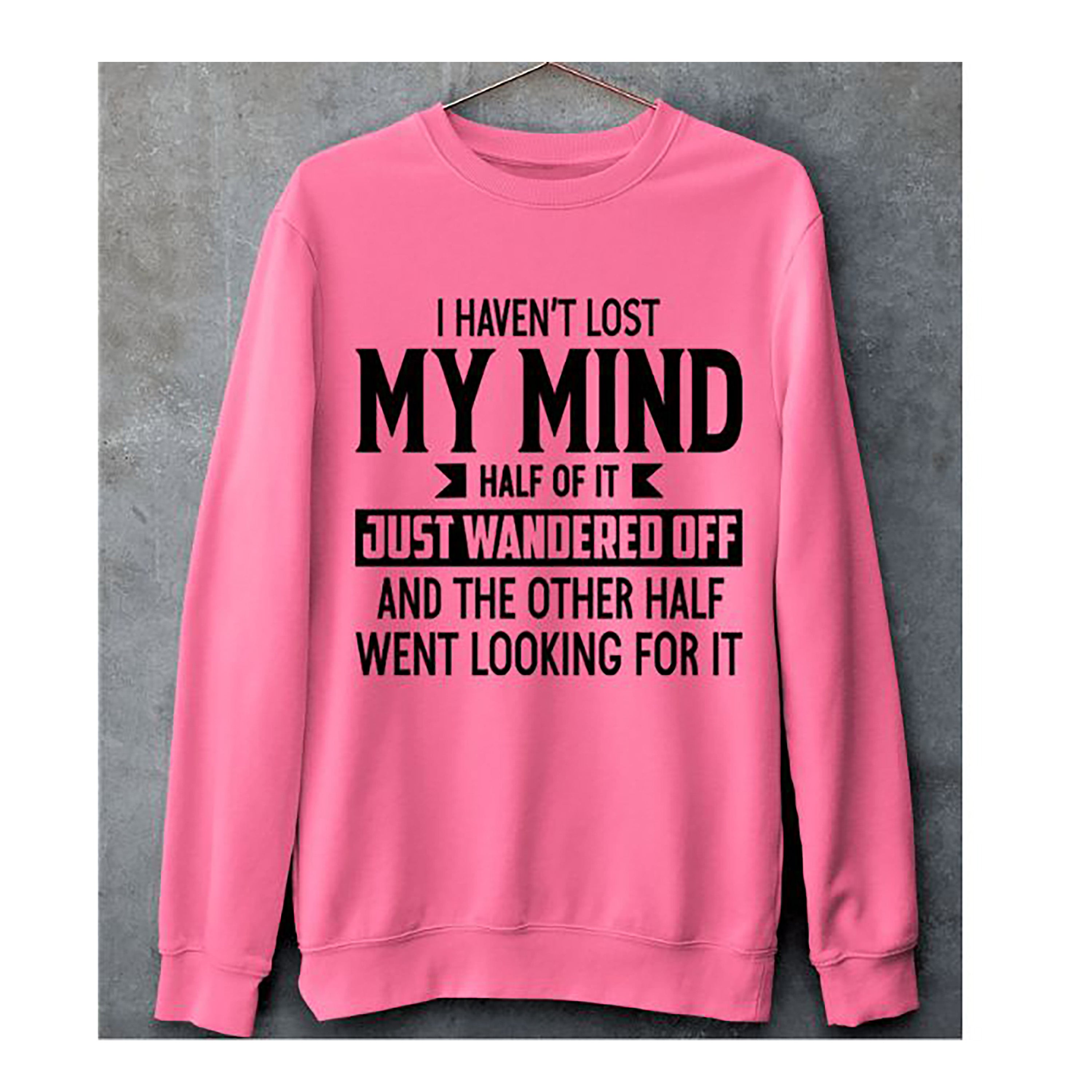 "I HAVEN'T LOST MY MIND"- Hoodie & Sweatshirt.