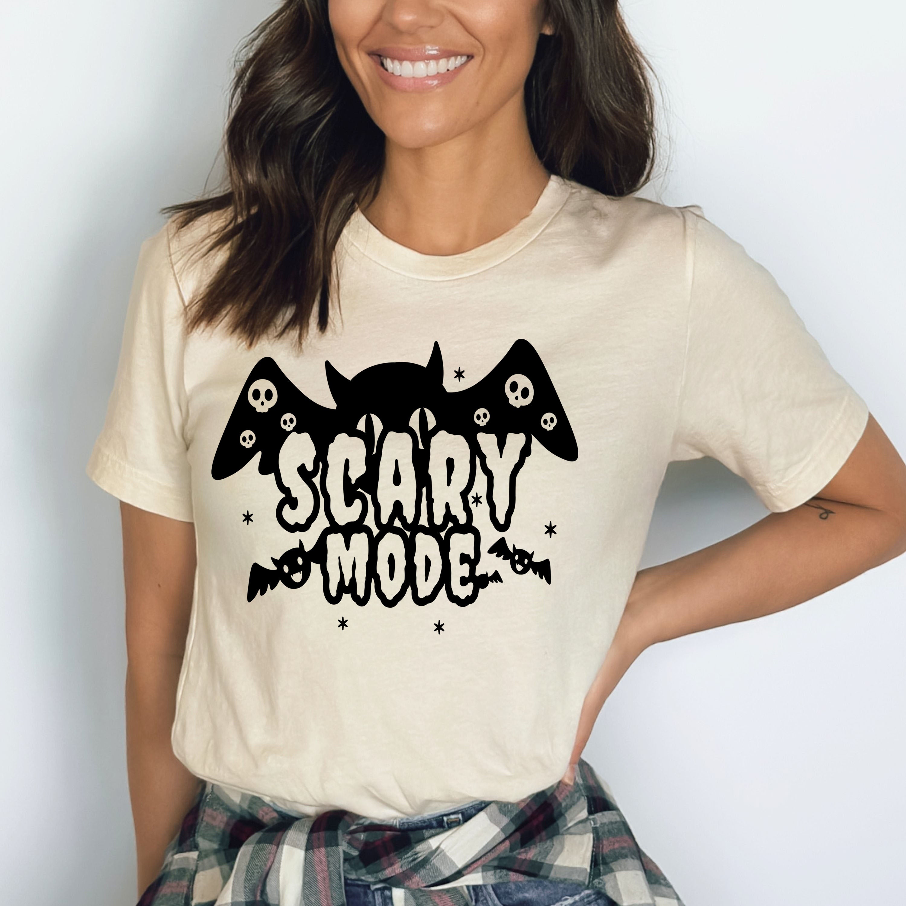 Scary Mode: Bat- Bella Canvas