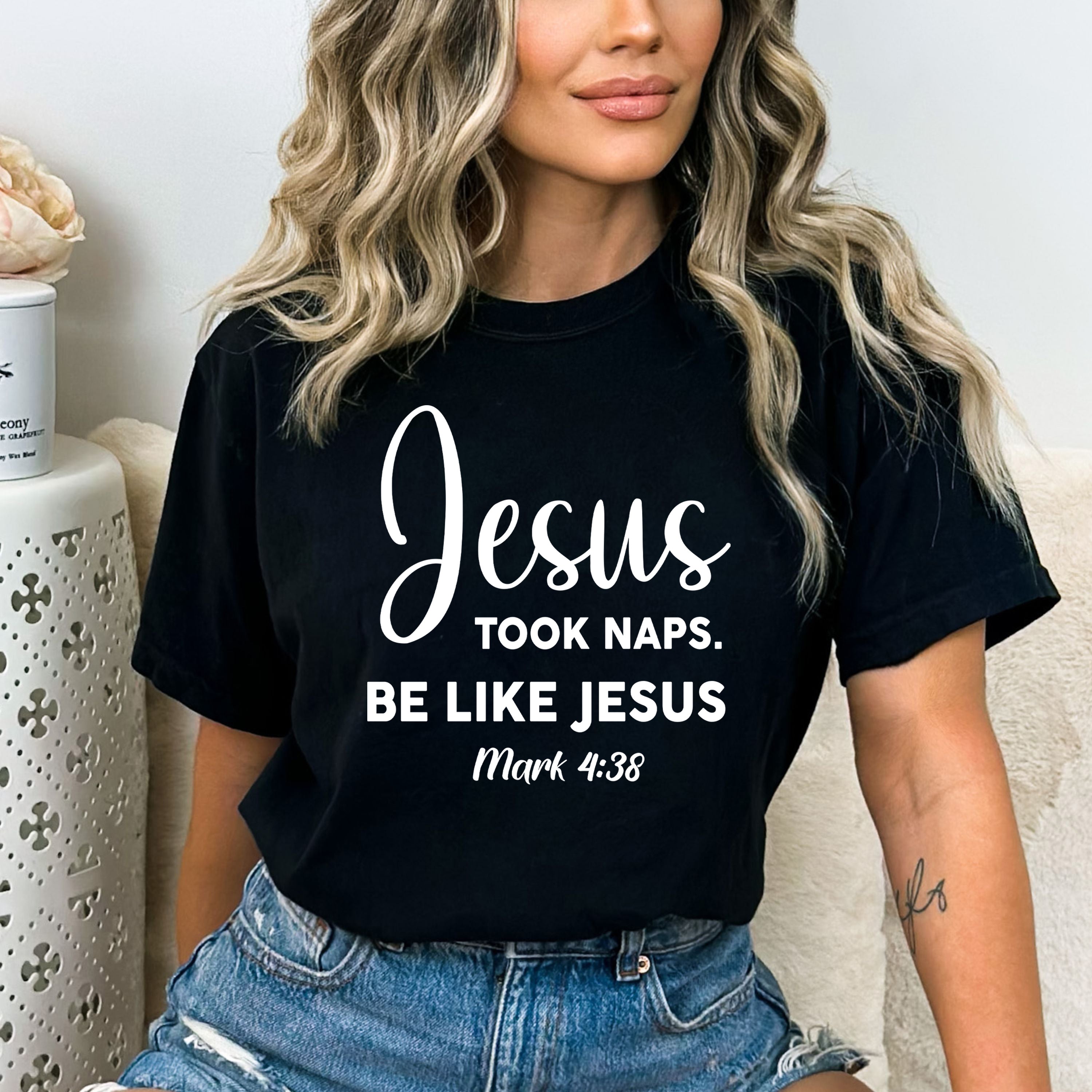 Jesus Took Nap - Bella canvas