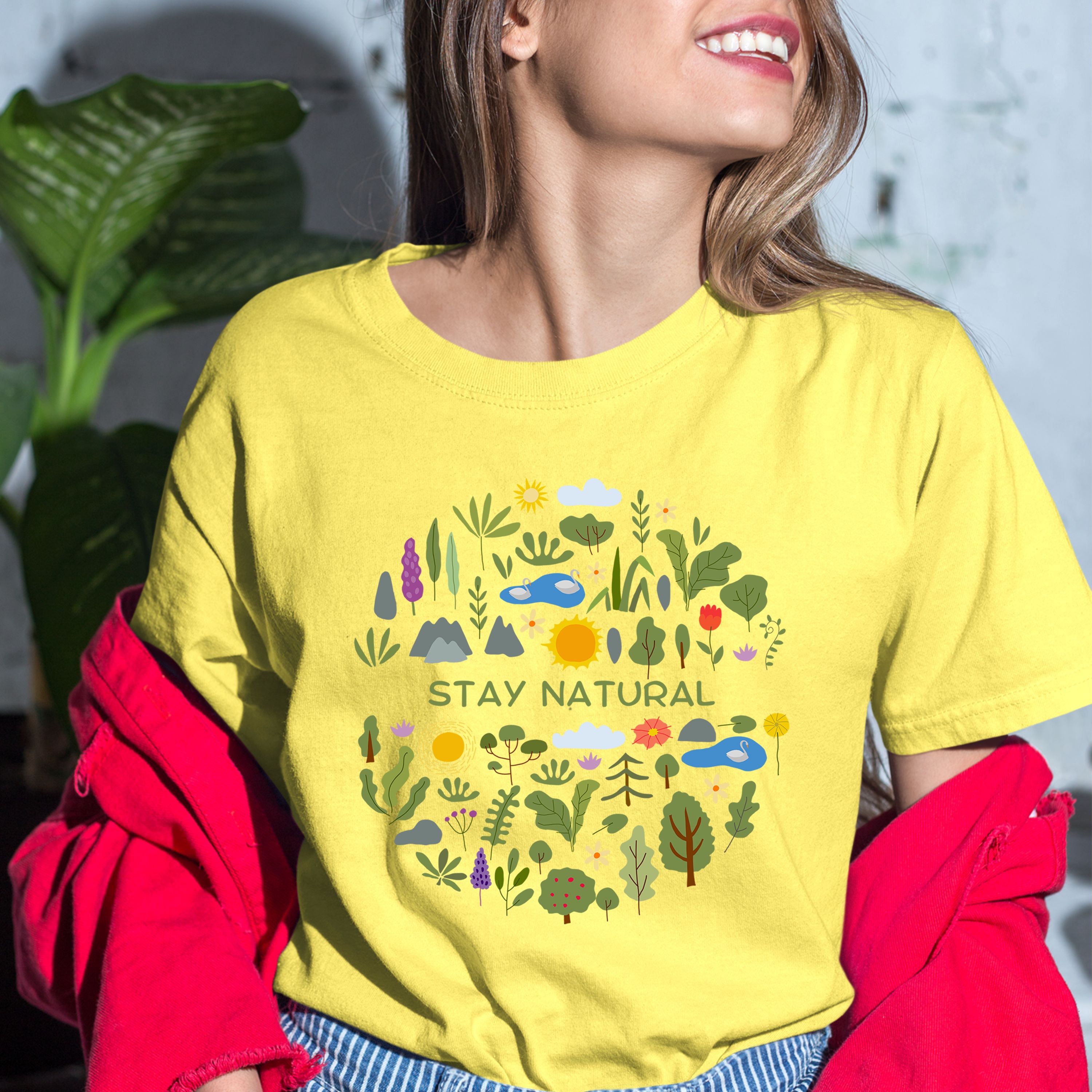 "Stay Natural" - Bella Canvas T-Shirt