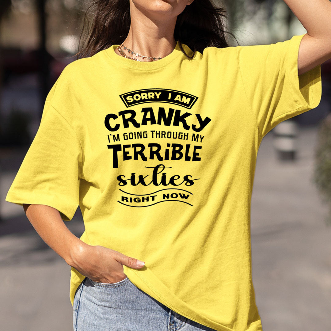 I Am Going Through My Terrible Sixties - Bella Canvas