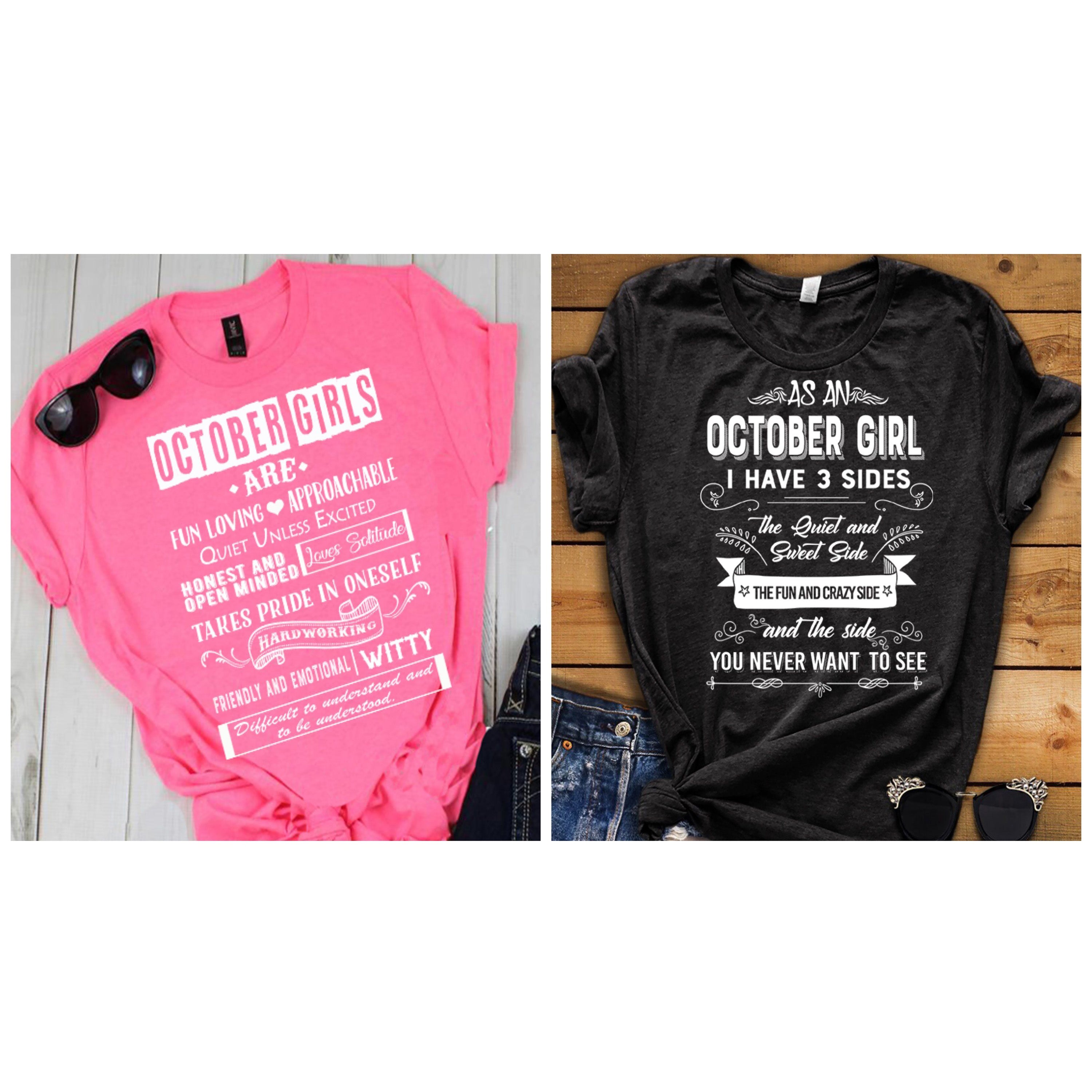 "October -Fun Loving And 3 Sides-Pack of 2"