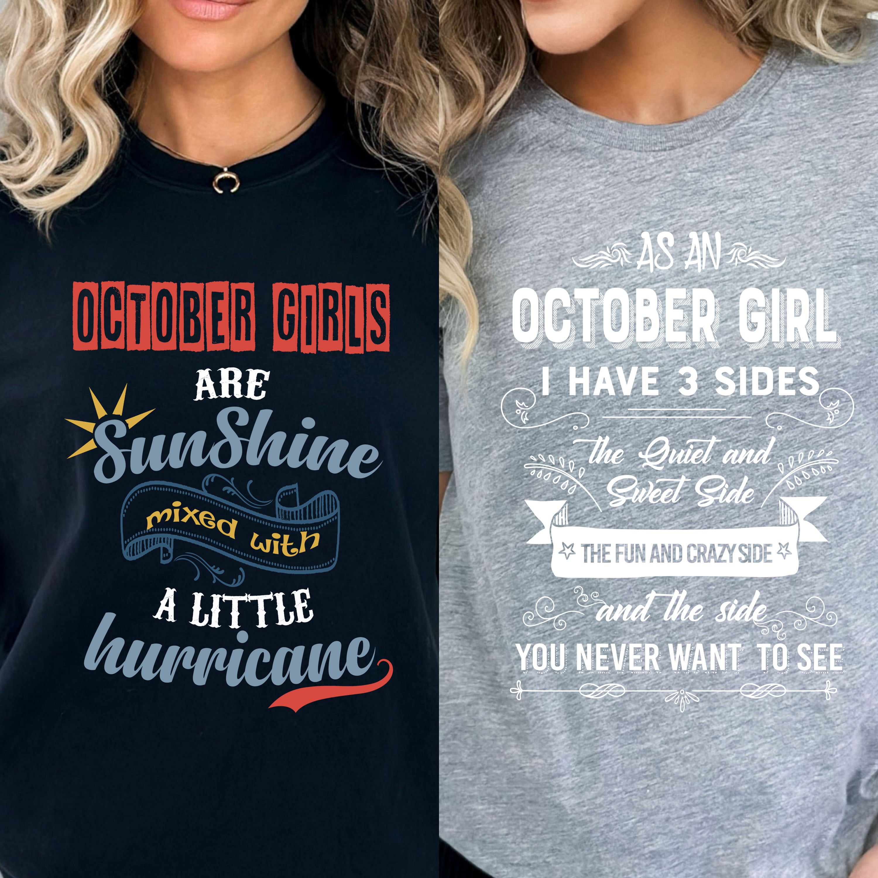 "2 Awesome Designs Combo- October Sunshine + 3 Sides" in Latest Colors.