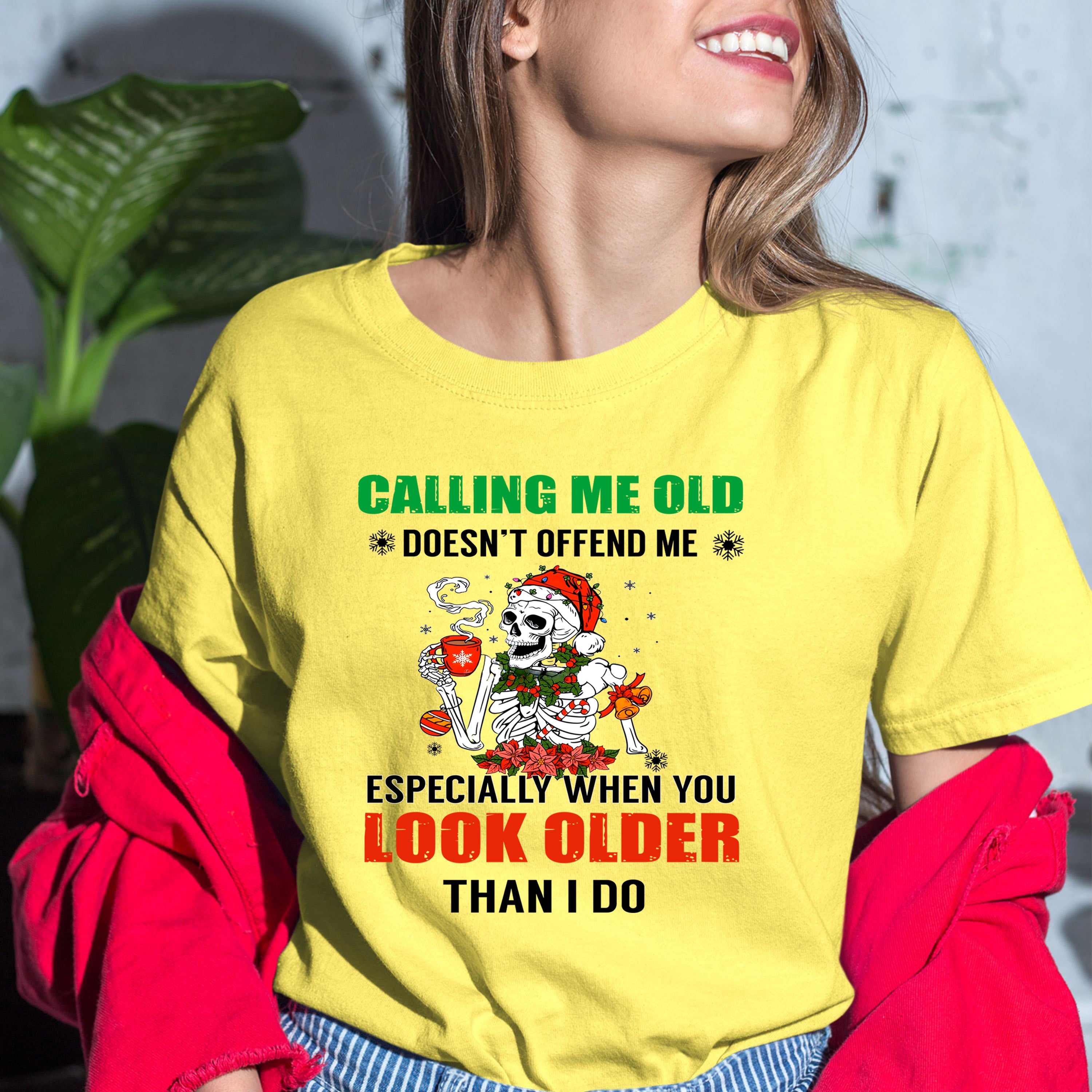 Calling Me Old Doesn't Offend Me - Bella canvas