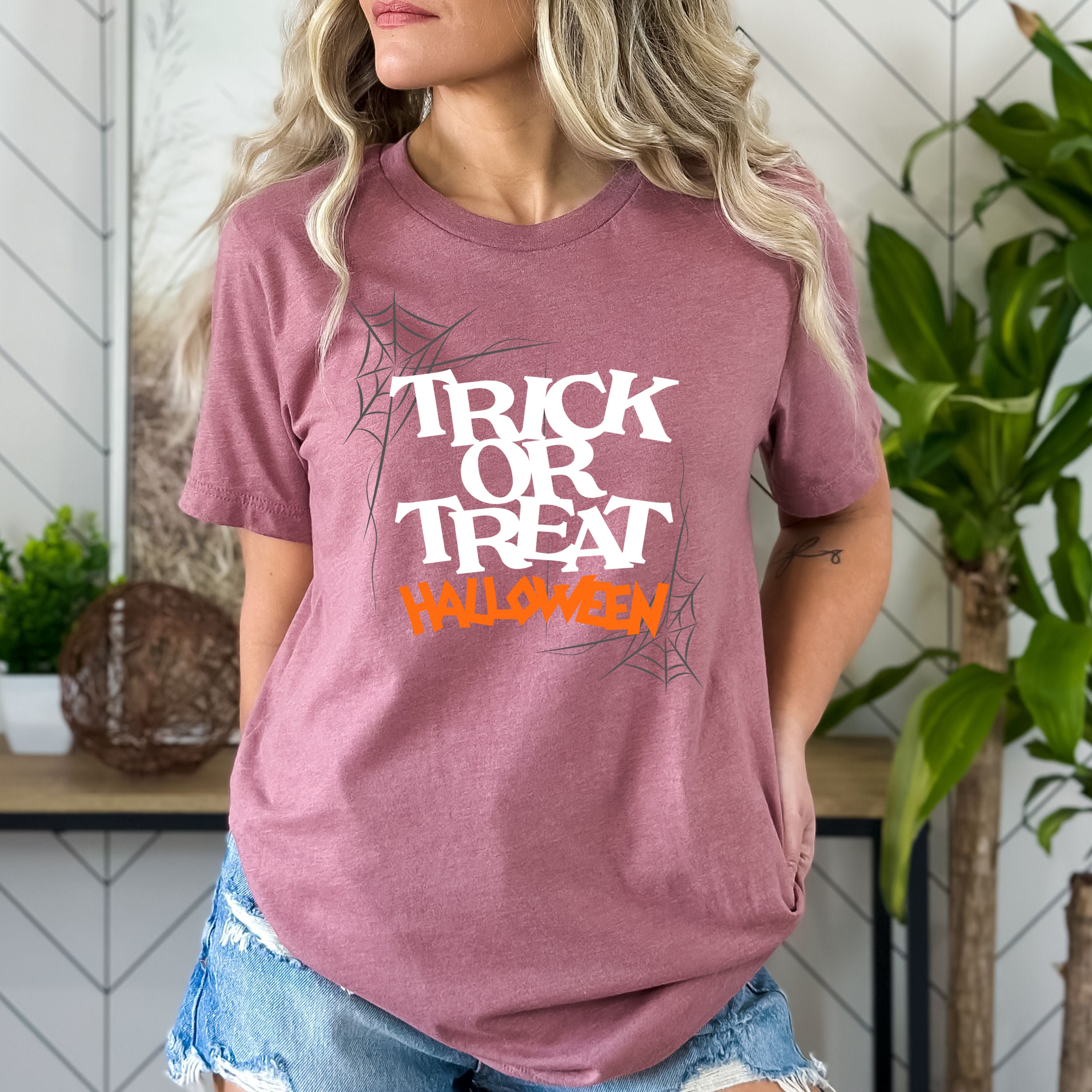 Trick Or Treat Halloween  - Bella Canvas