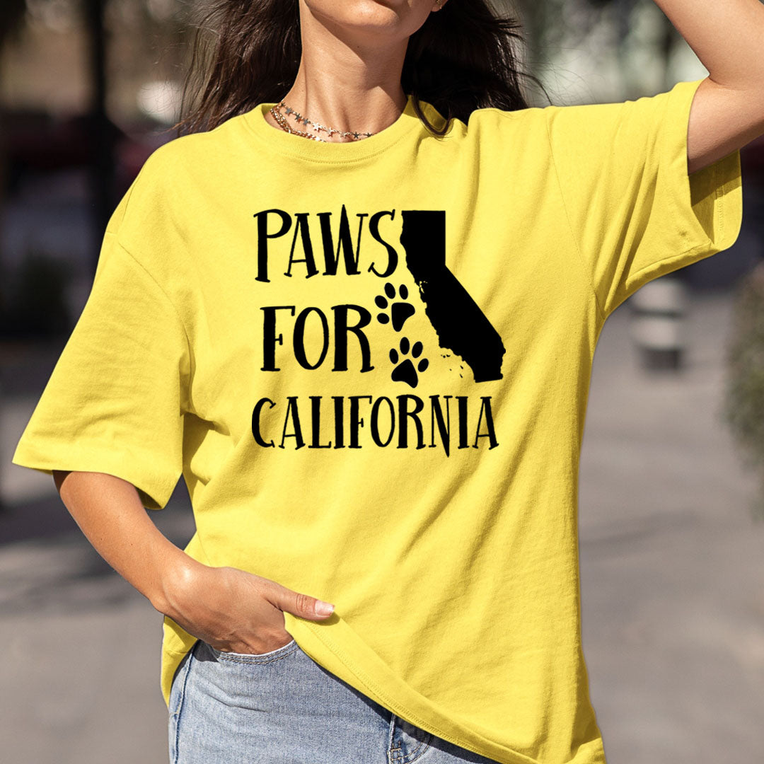 Paws for California - Bella canvas