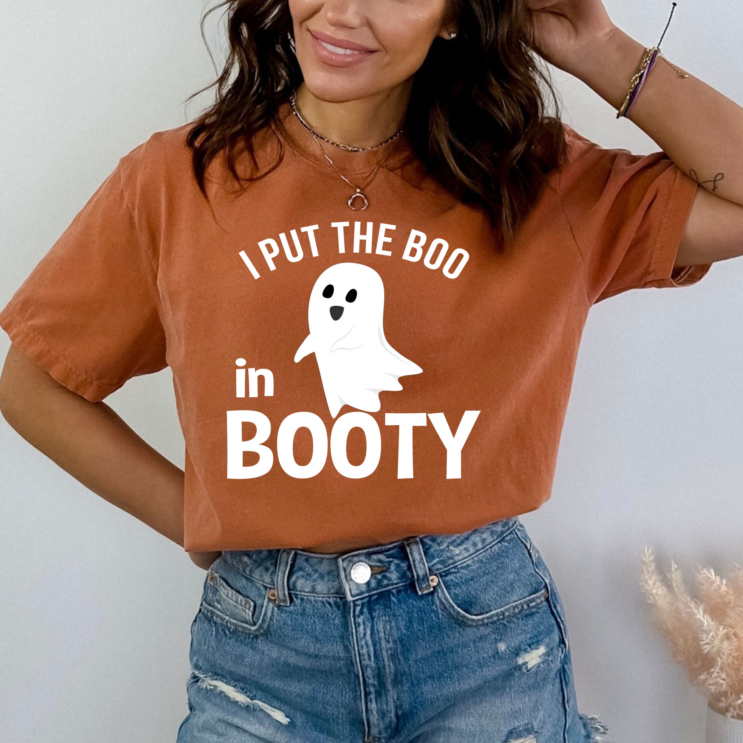 I Put The Boo In Booty - Bella Canvas