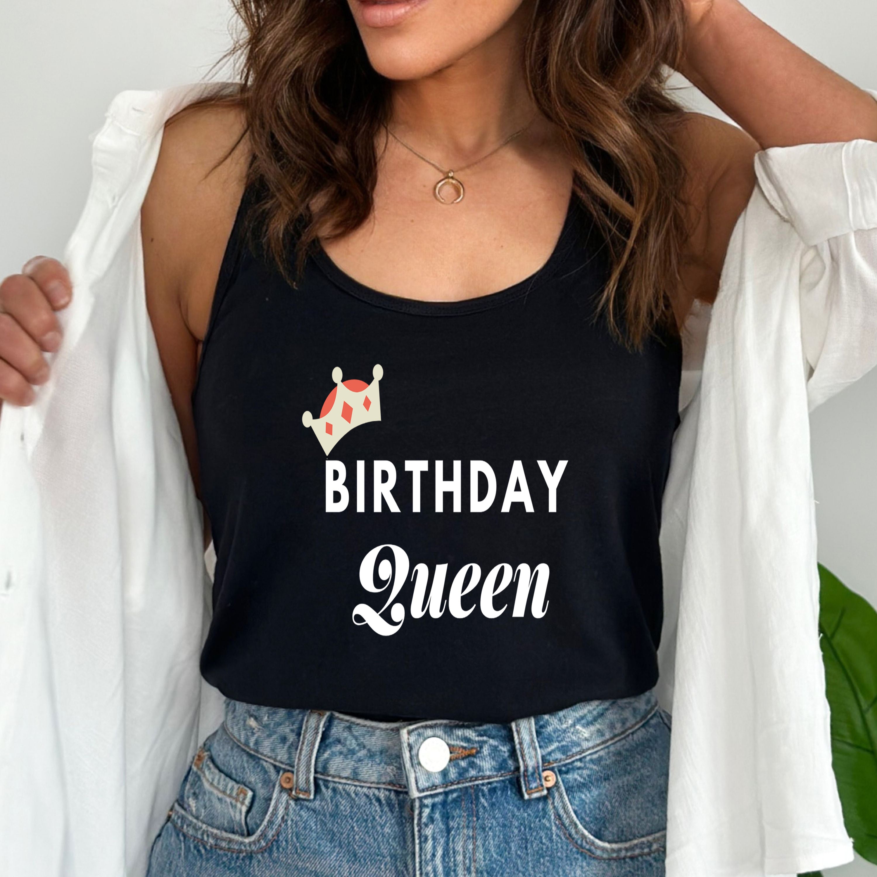 "Birthday Queen"Tank-Top