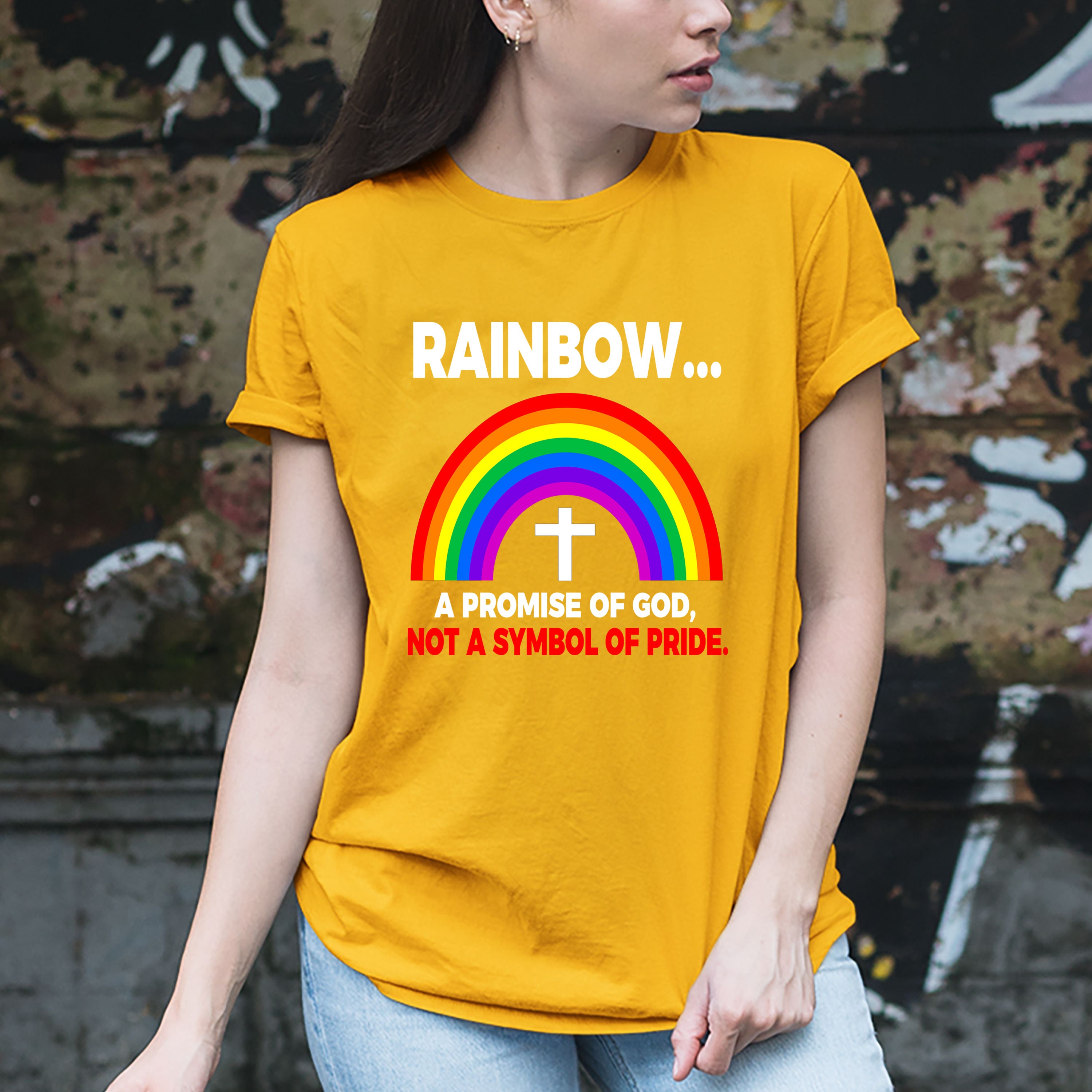 Rainbow A Promise Of God  - Unisex Tee