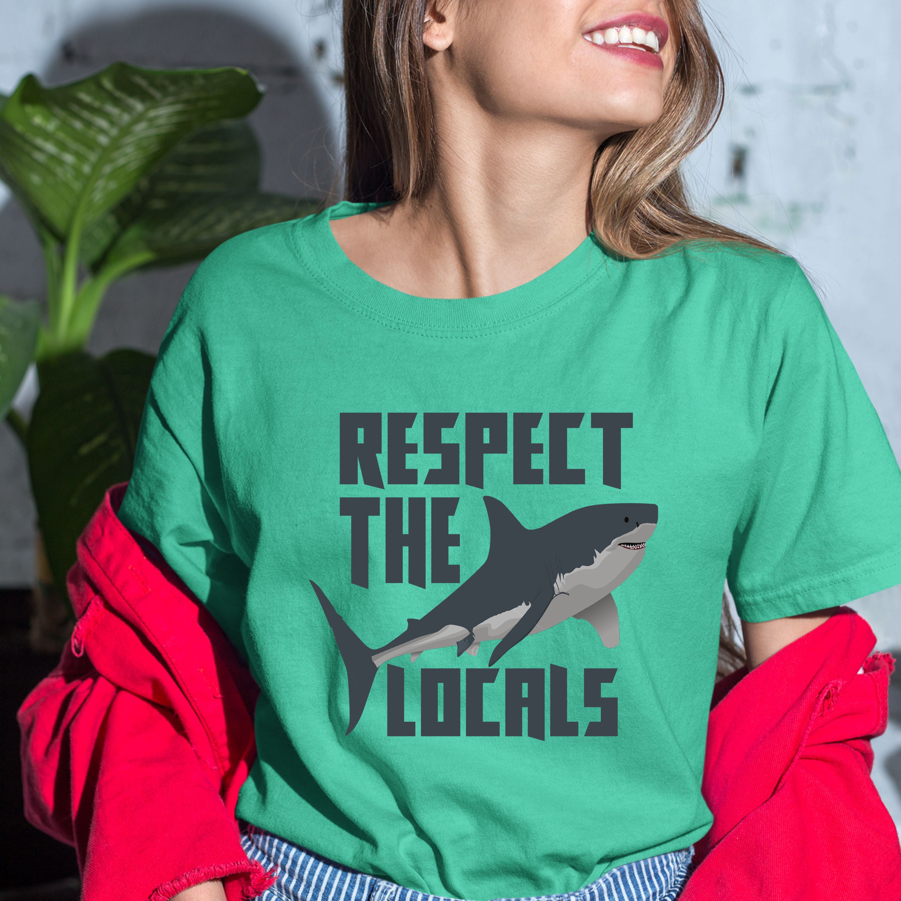 Respect The Locals - Bella Canvas T-Shirt