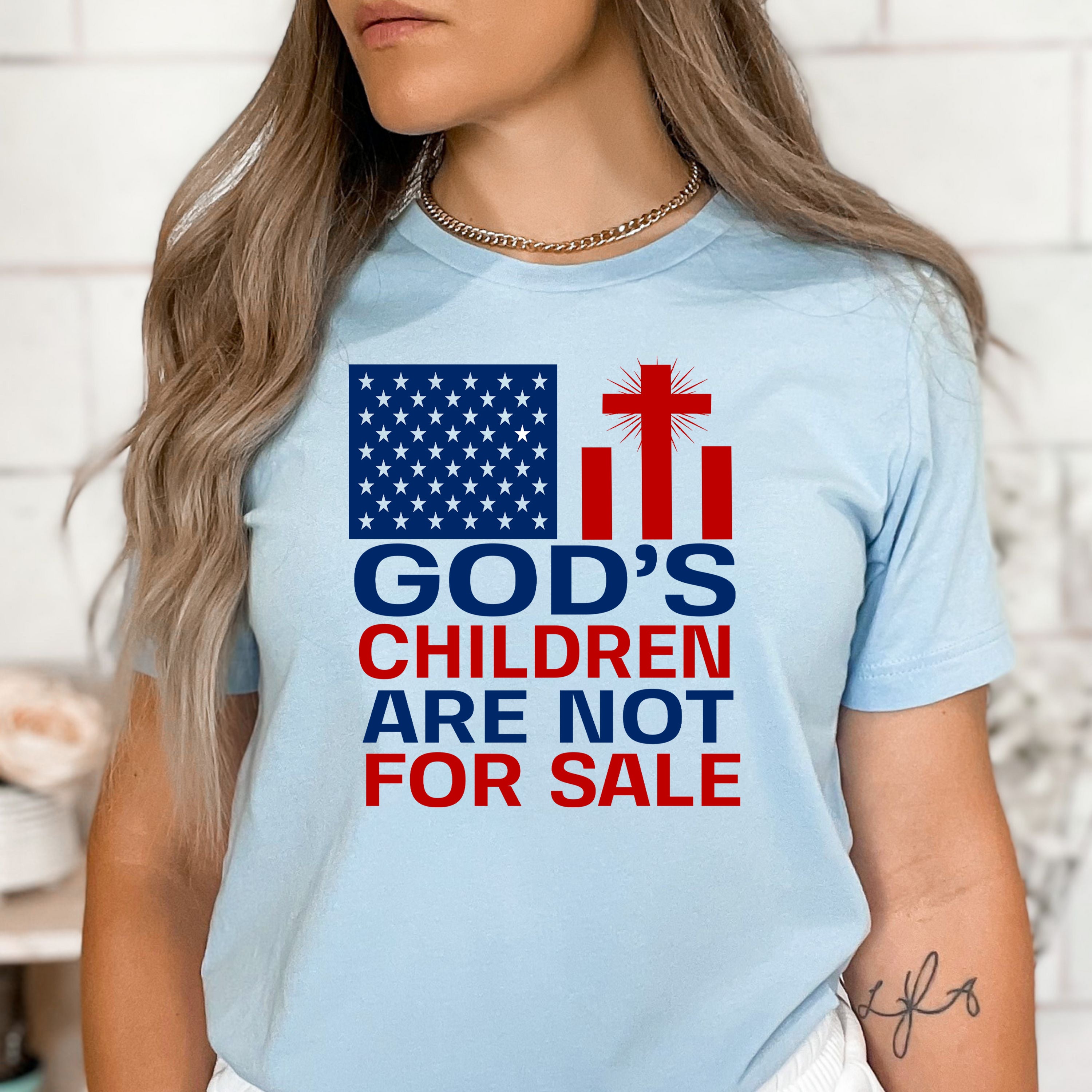 God's Children Are Not For Sale - Bella Canvas
