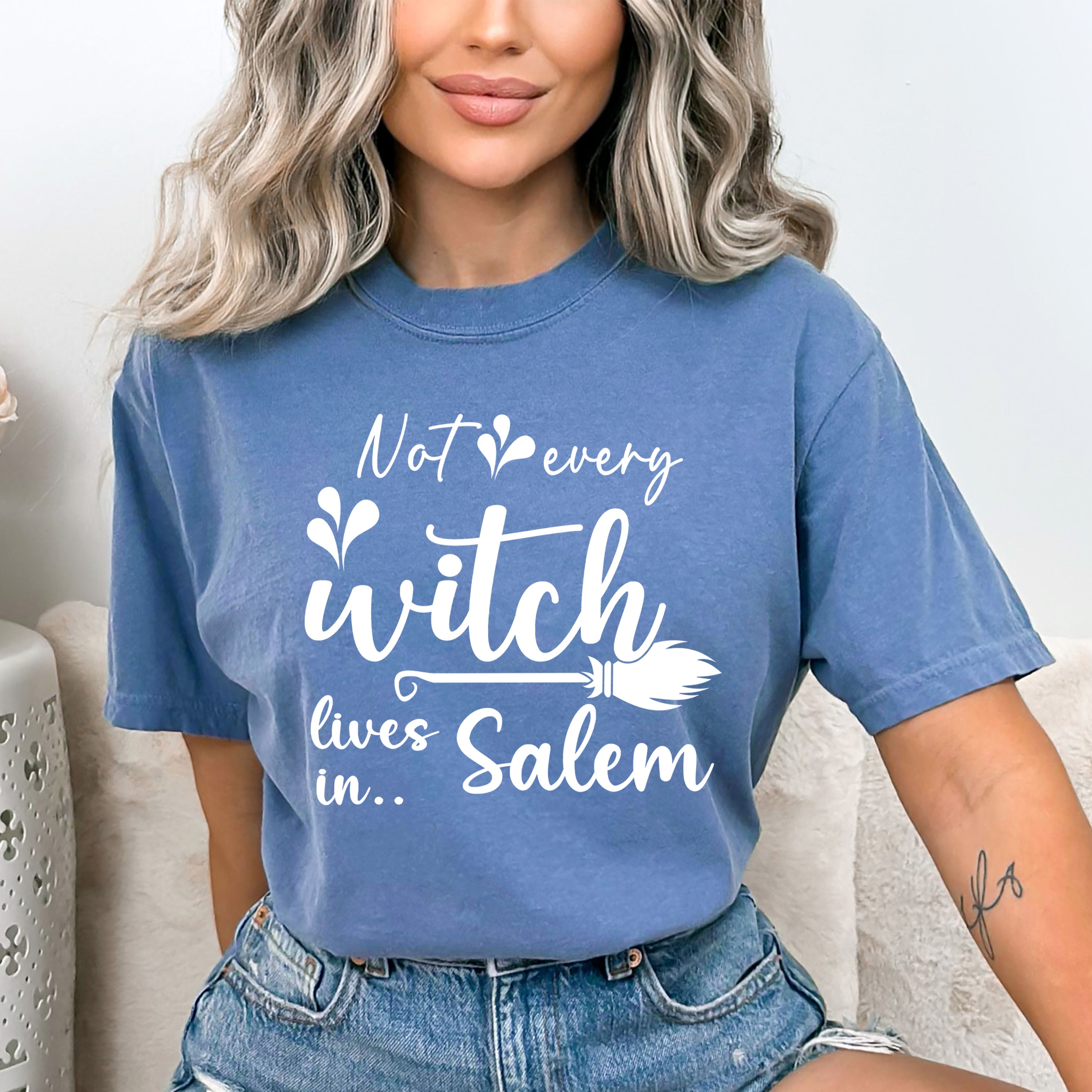 Not Every Witch Lives In Salem - Bella Canvas
