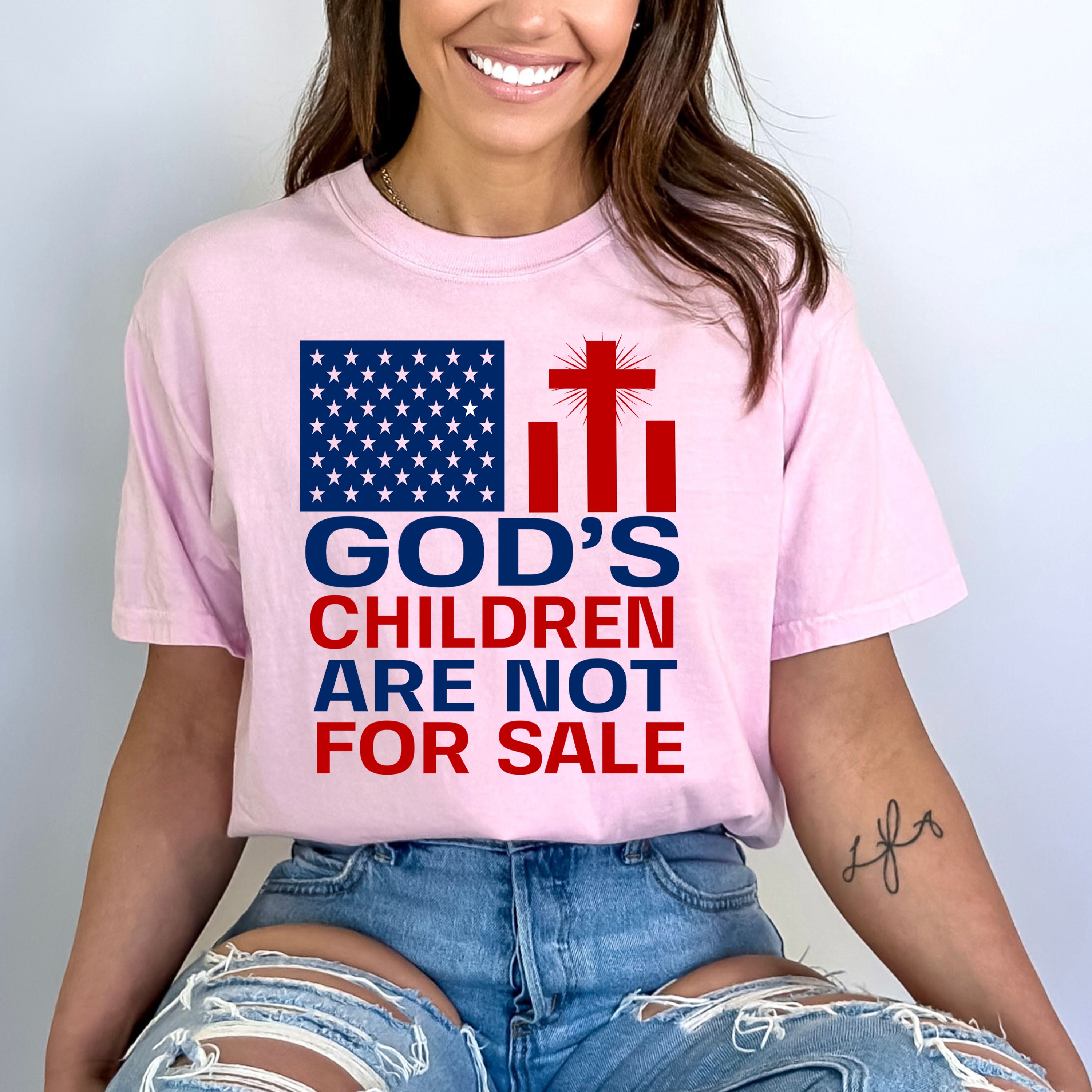 God's Children Are Not For Sale - Bella Canvas