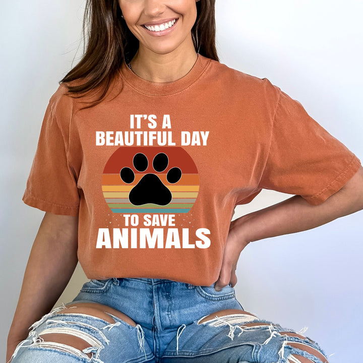 Save Animals - Bella Canvas
