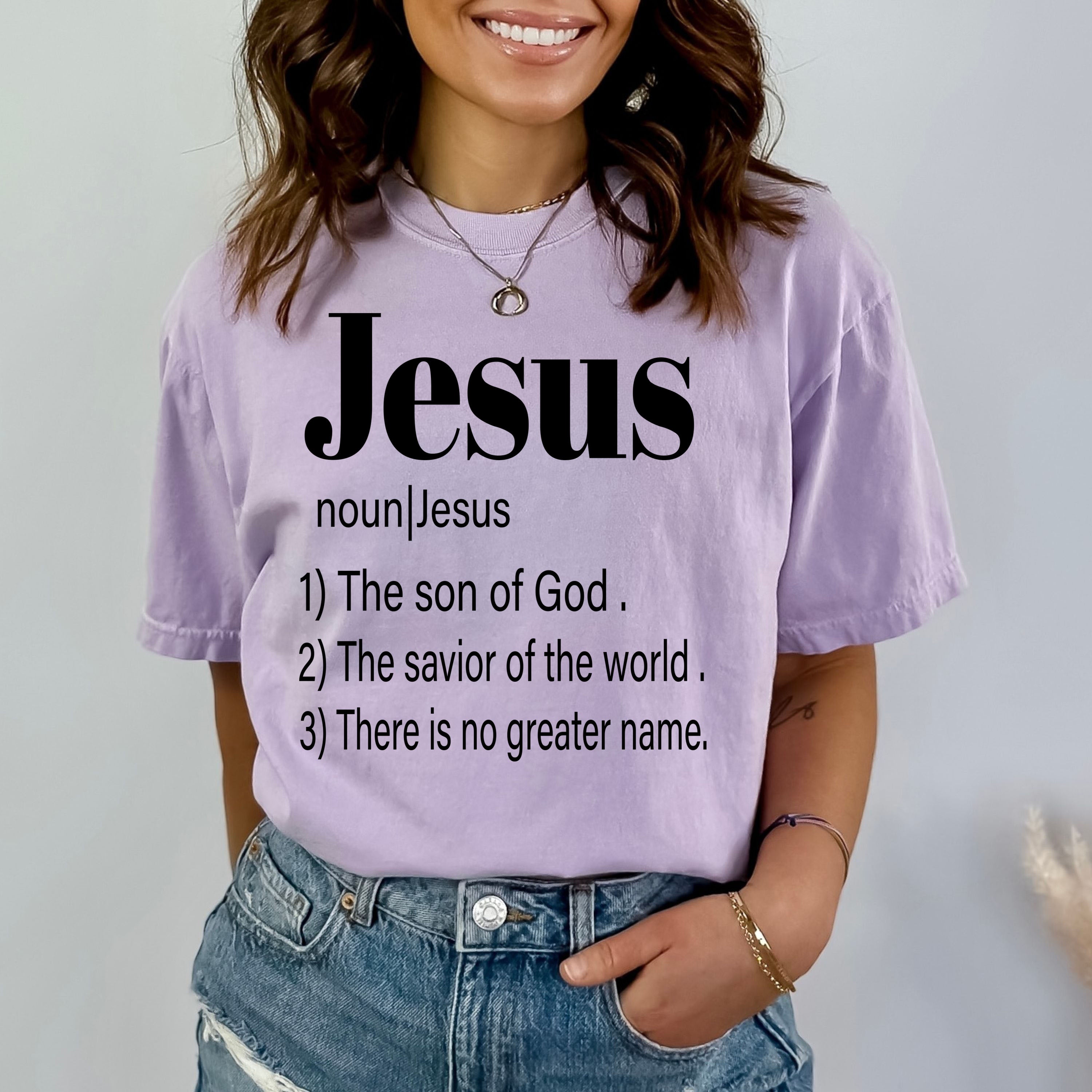 Jesus: noun | Jesus - Bella Canvas