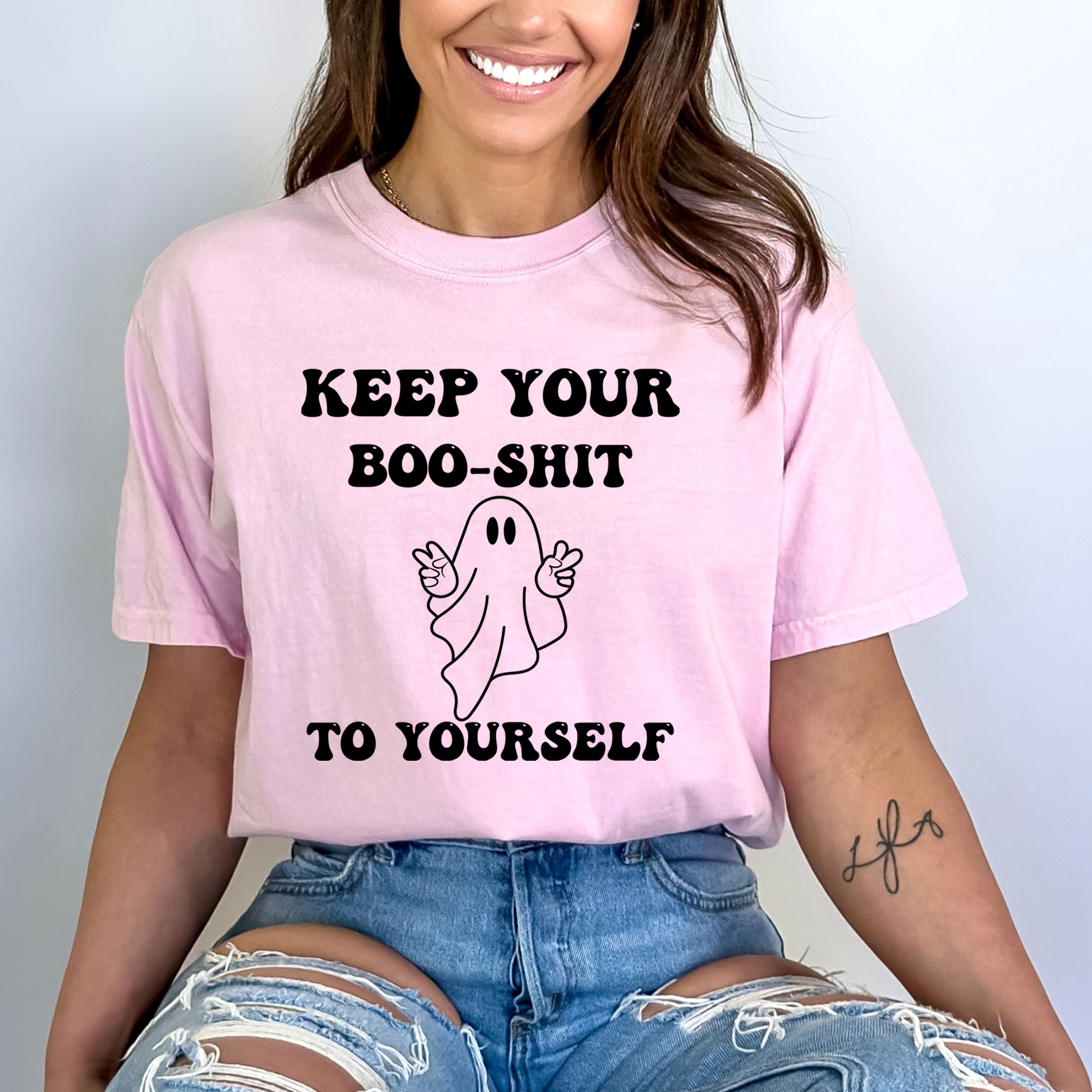 Keep Your Boo Shit To Yourself - Bella canvas