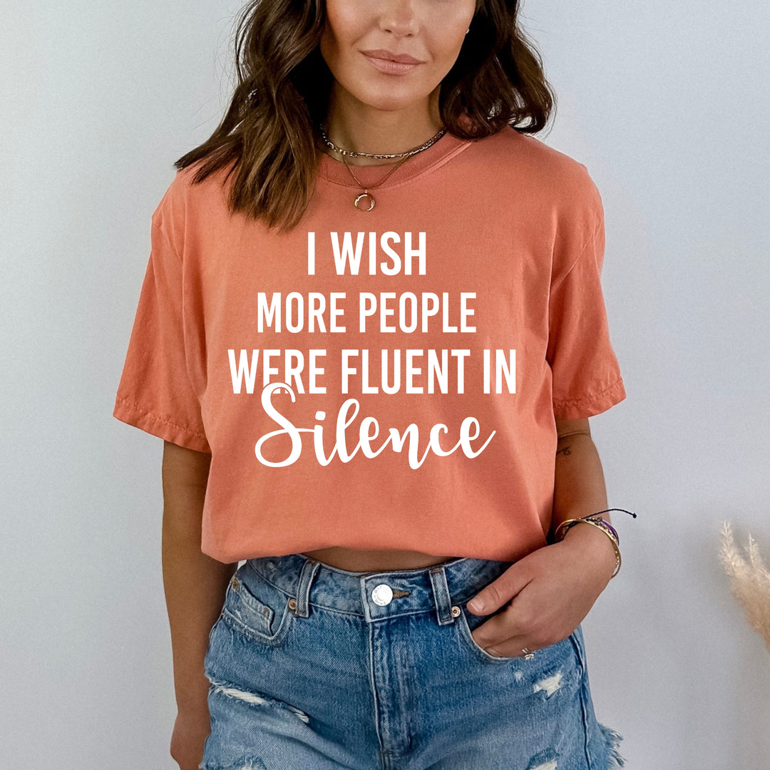 People Were Fluent In Silence - Bella Canvas