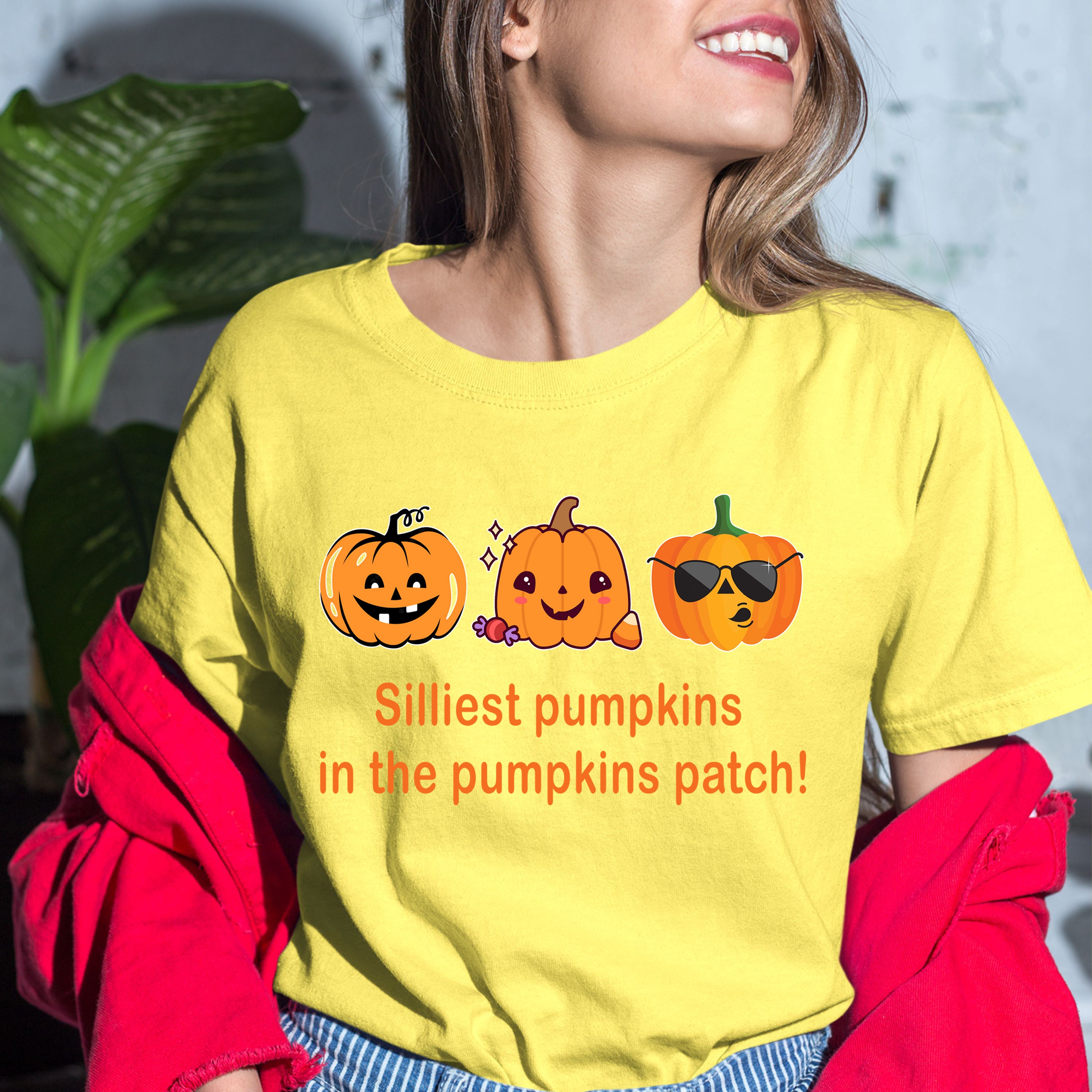 Silliest Pumpkins In The Pumpkins Patch - Bella Canvas