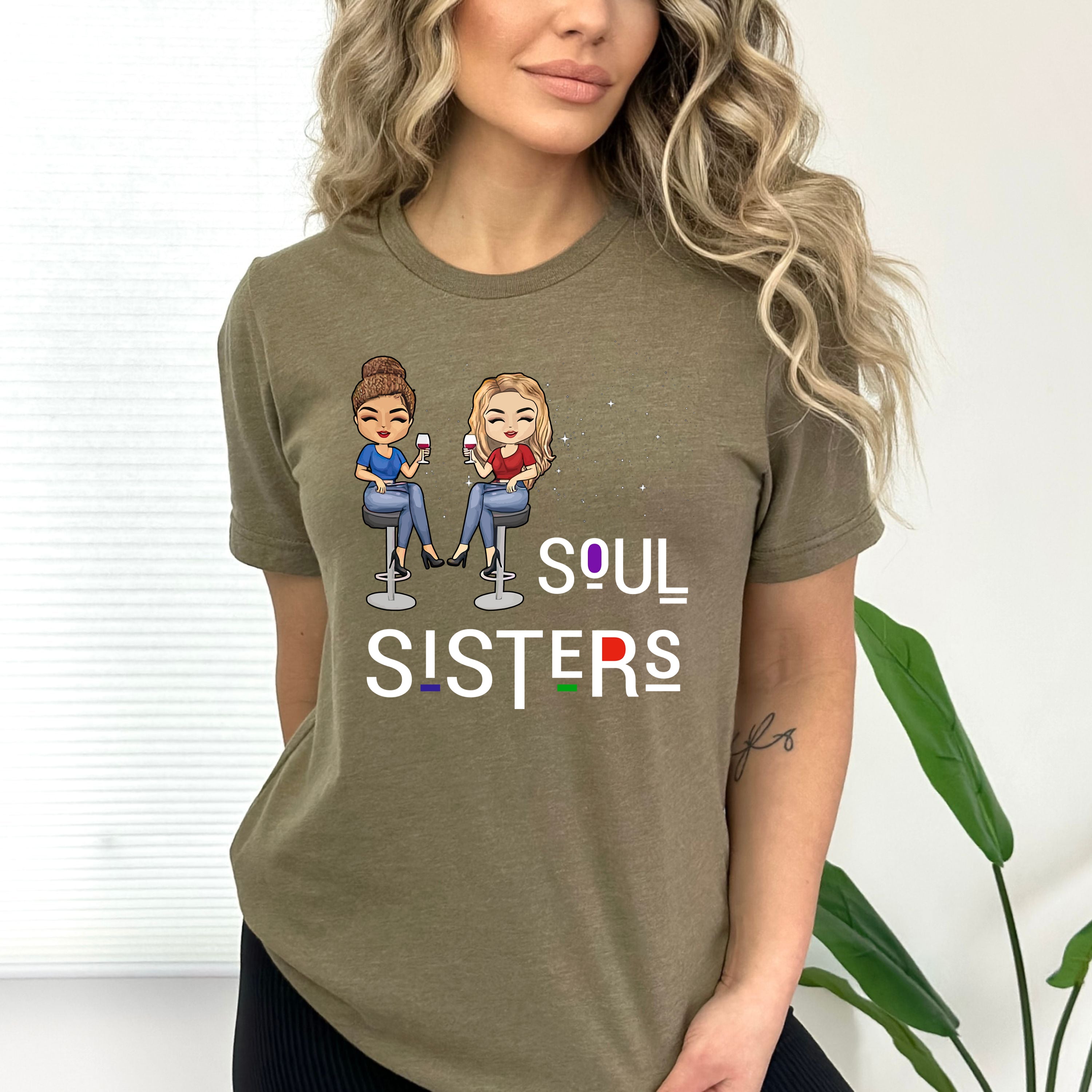 "Soul Sisters" - Bella Canvas T-Shirt