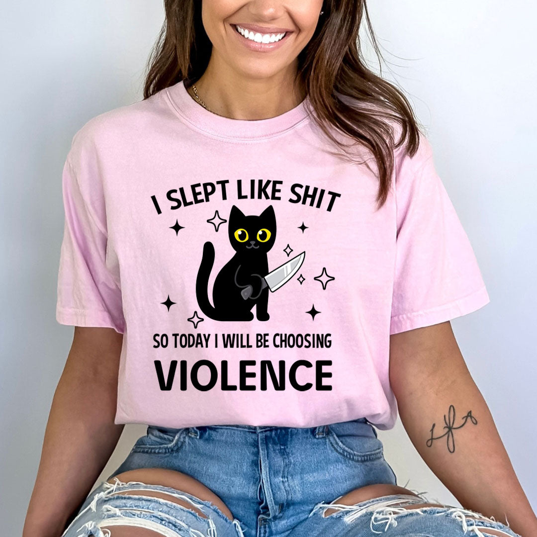 I Slept Like  Shit - Bella Canvas