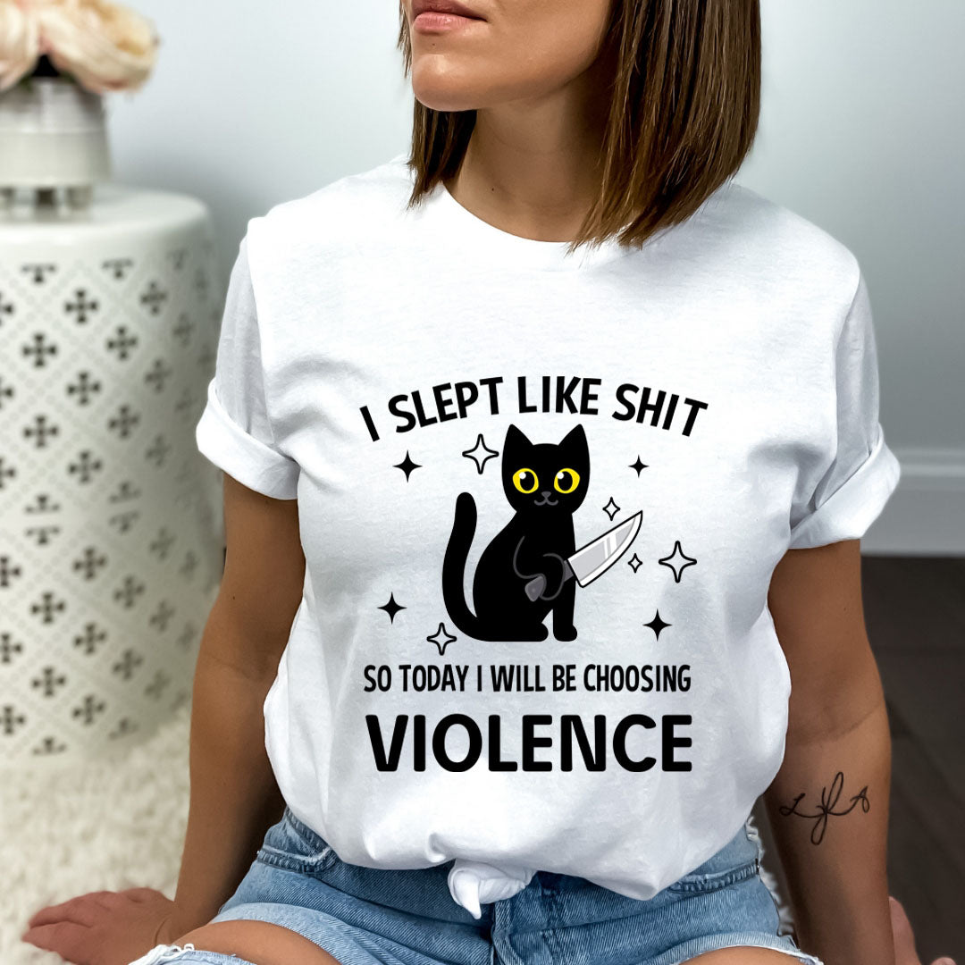 I Slept Like  Shit - Bella Canvas